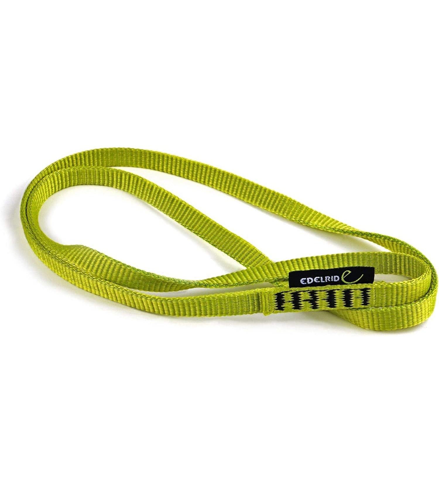 EDELRID Unisex Adult PES Sling 16mm Webbing 60 CM Neon Green - International Shipping Available - Buy Online on GoSupps.com