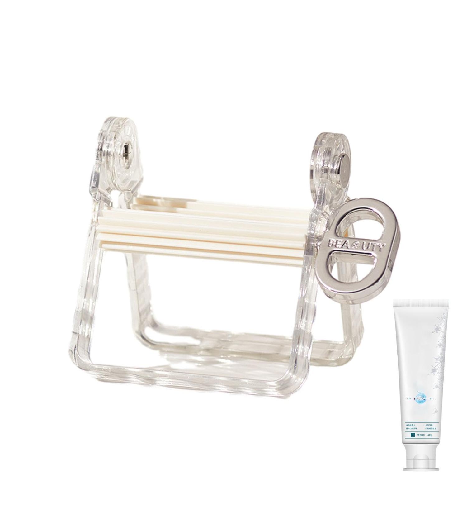 Tube Squeezer Rollers - Toothpaste Dispenser Multipurpose Squeeze Tool No Waste for Toothpaste Hand Cream Makeup Remover - Buy Online on GoSupps.com