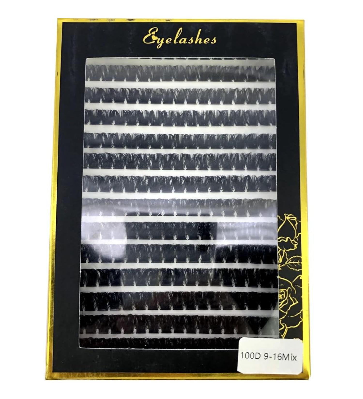 60D/80D Mix Mink Eyelashes Clusters - Premium Quality Black Lashes for Stunning Eyes - Buy Online on GoSupps.com