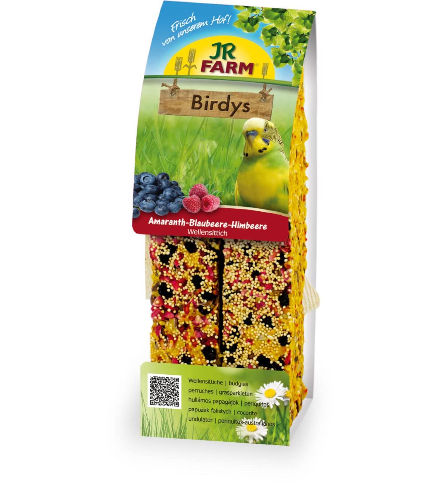 JR FARM Birdys WEL Amaranth-Blueberry-Raspberry 130 g