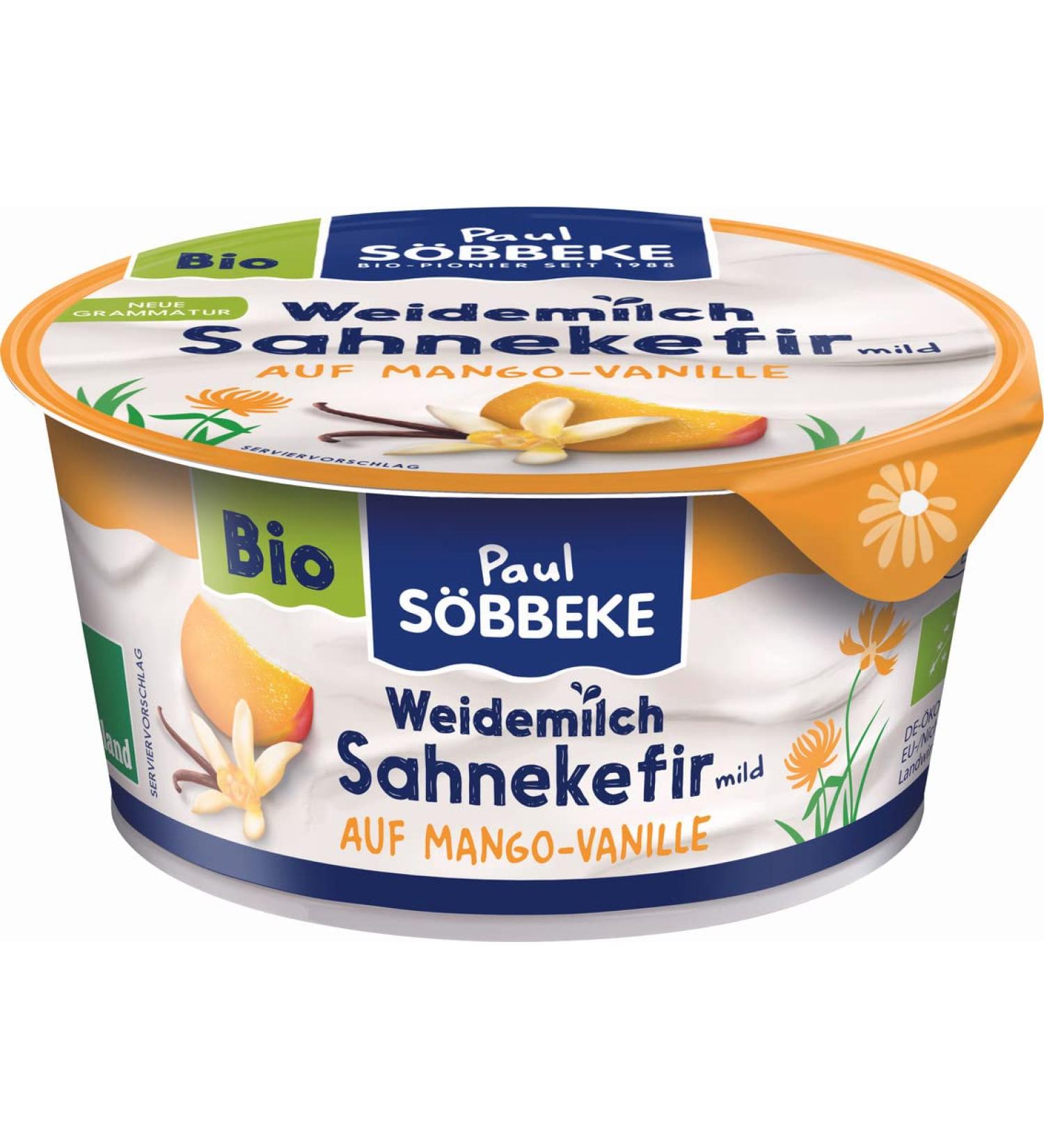 Paul S bbeke Cream Kefir Mango-Vanilla 150 g
