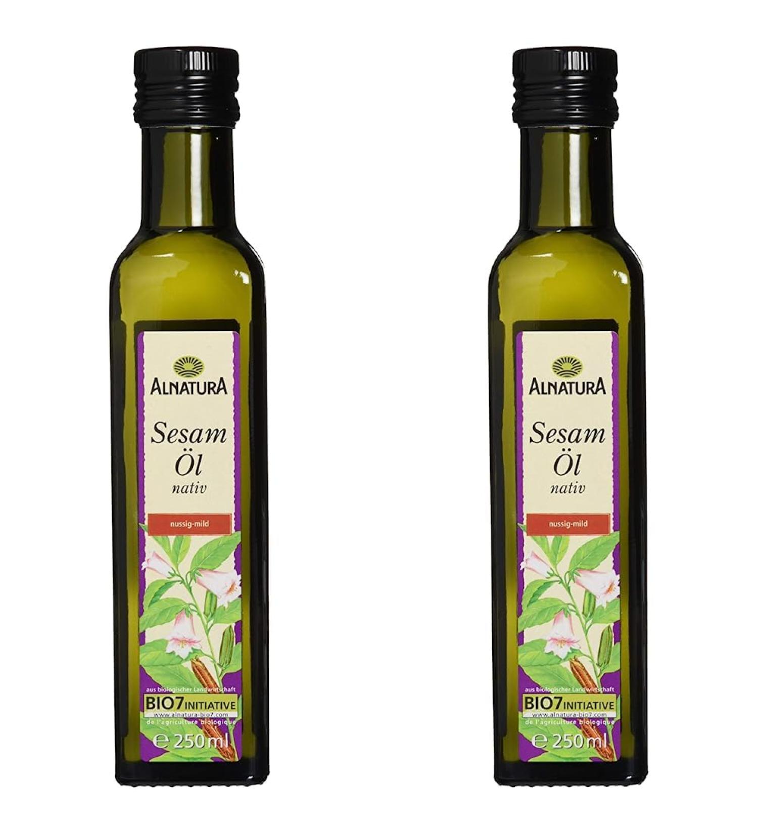 Alnatura organic virgin sesame oil 250ml (pack of 2) 250 ml (pack of 2)