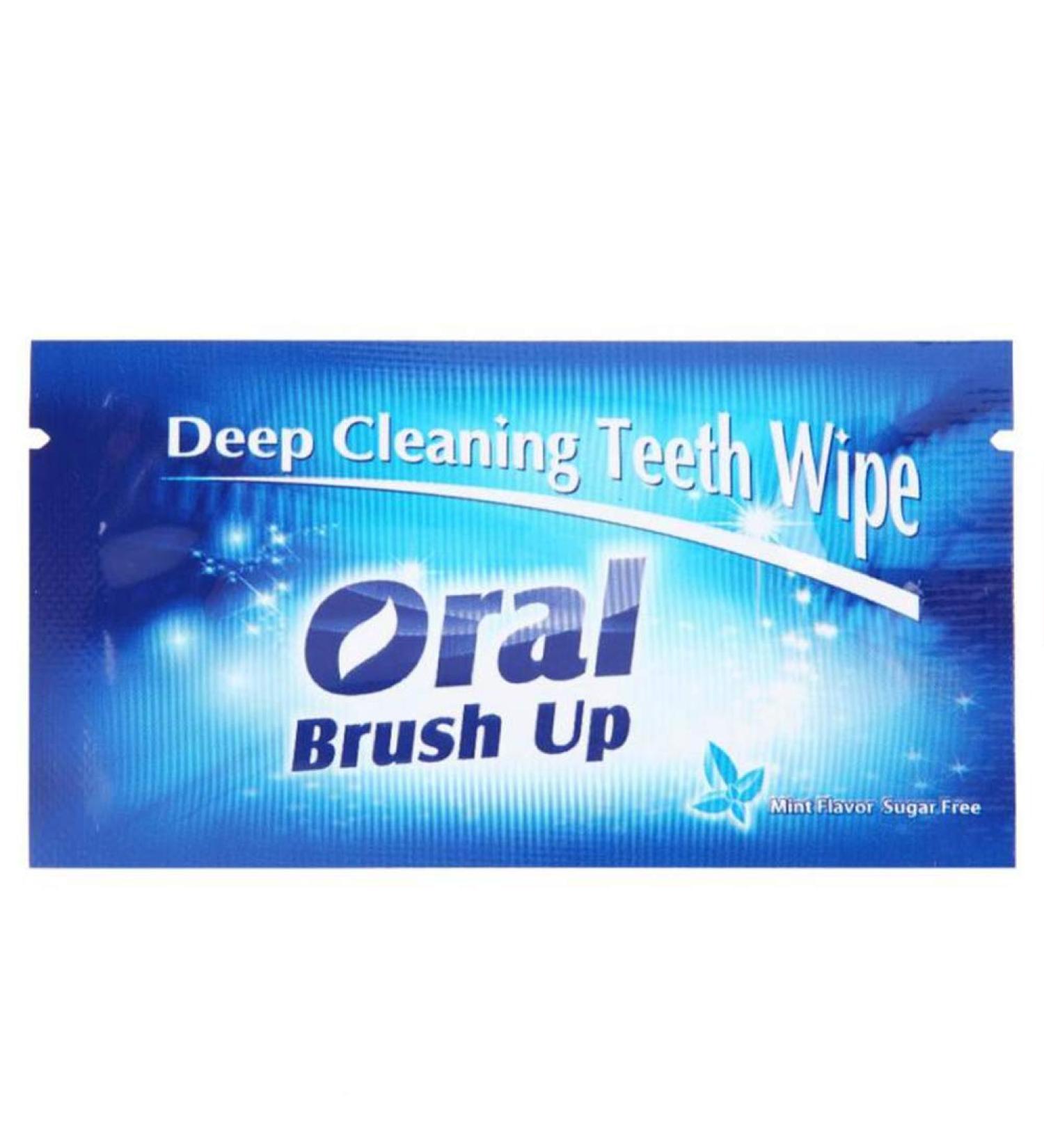 Suszian 50pcs Disposable Oral Brush Wipes for Deep Cleaning - Dental Care & Hygiene Solutions - Buy Online on GoSupps.com