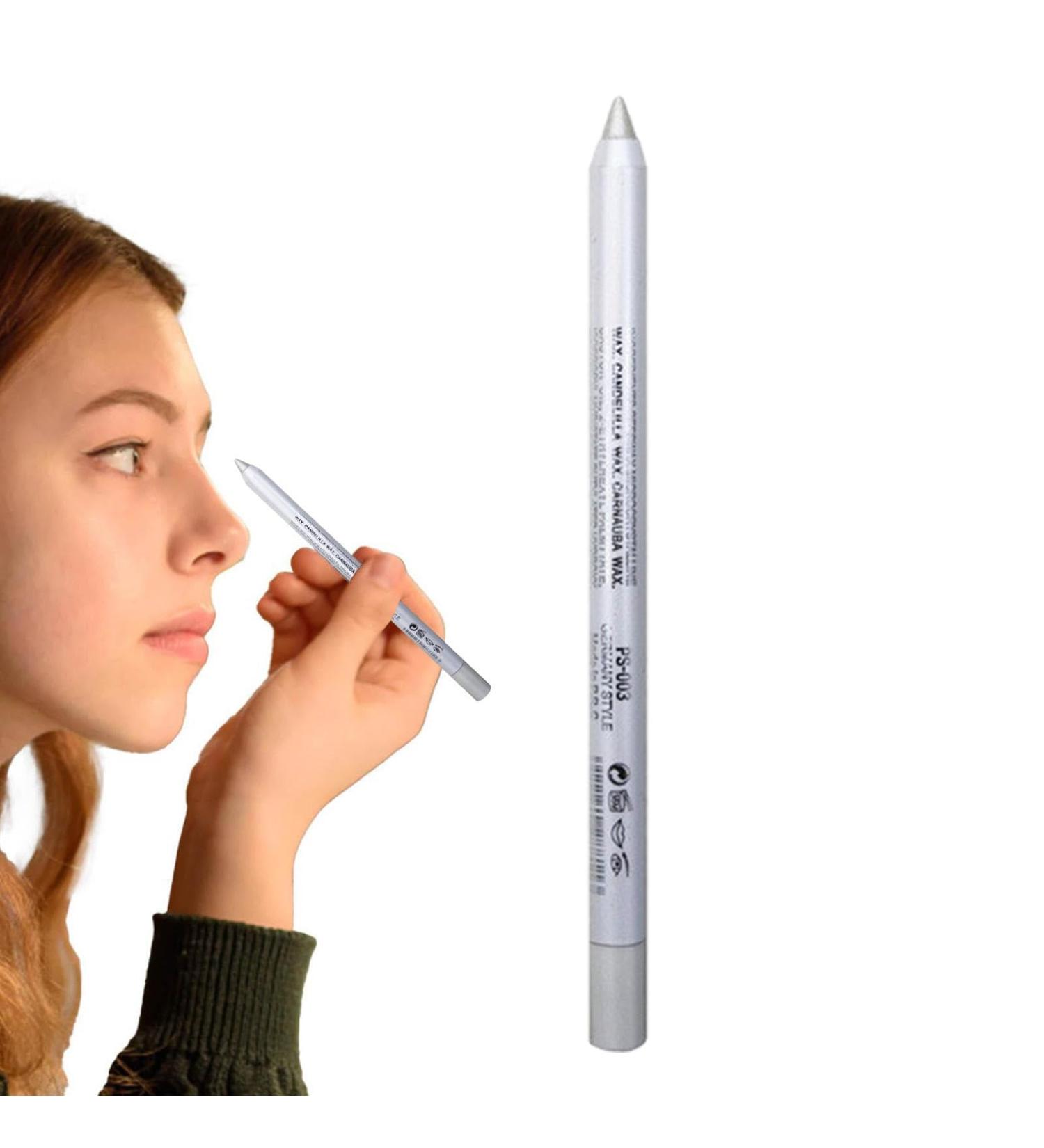 High Pigment Eyeshadow | Waterproof Colorful Quick Dry Eyeshadow | Quick Dry Eye Cosmetics with High Pigment Long-Lasting Makeup for Travel Daily Life Pochy White - Buy Online on GoSupps.com