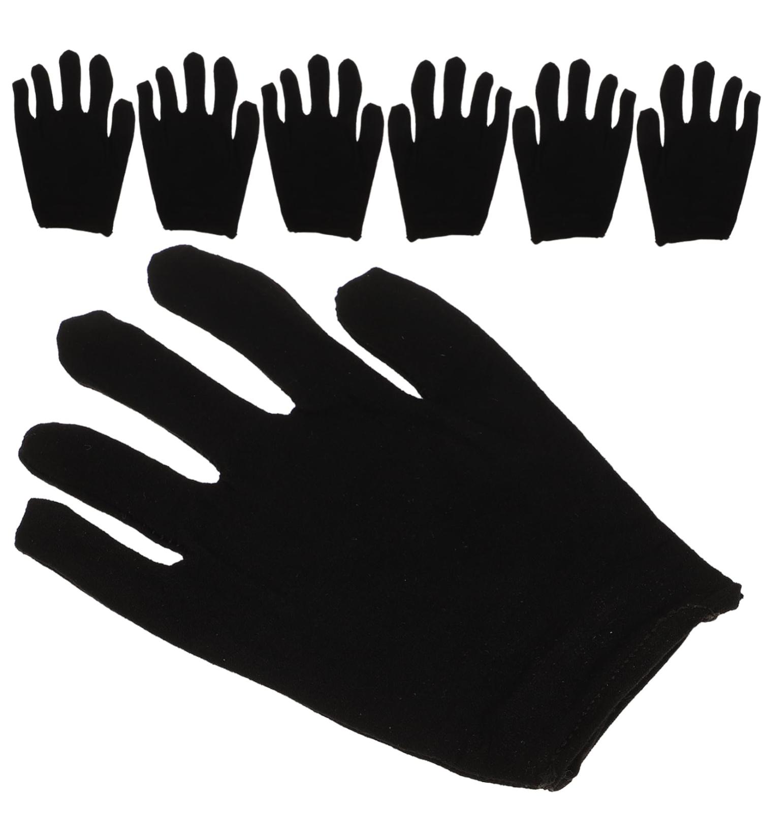 minkissy 12 Pairs Safety Gloves Gardening Gloves Industrial Gloves Car Driving Gloves Manual Job Gloves Black Gloves Womens Gloves White Gloves Moisturizing Cotton Gloves Protective Gloves - Buy Online on GoSupps.com