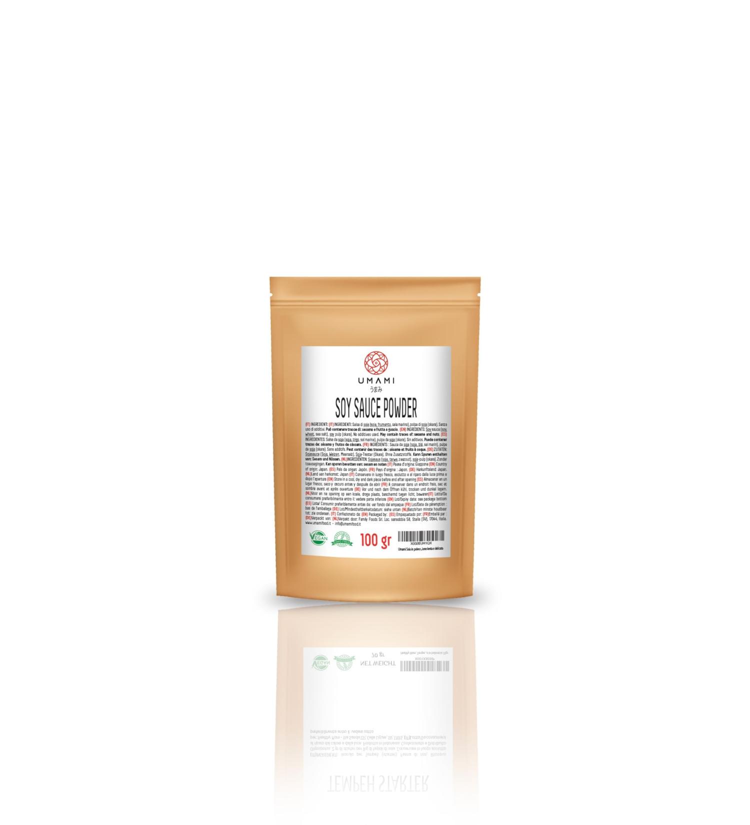 Umami Foods Soy Powder Umami Naturally Dried Fish Japanese Quality 100 g - Buy Online on GoSupps.com