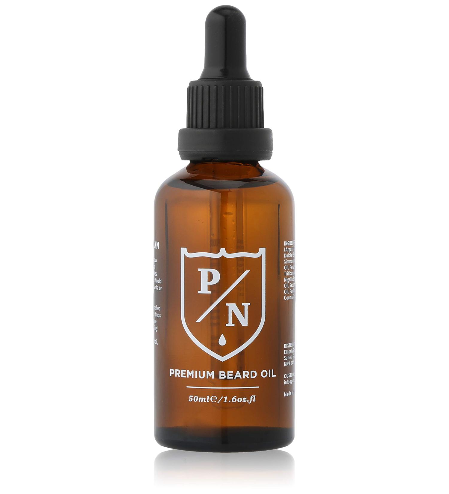 Percy Nobleman Premium Vanilla Scented Beard Oil - 50ml (Pack of 1) - Buy Online on GoSupps.com
