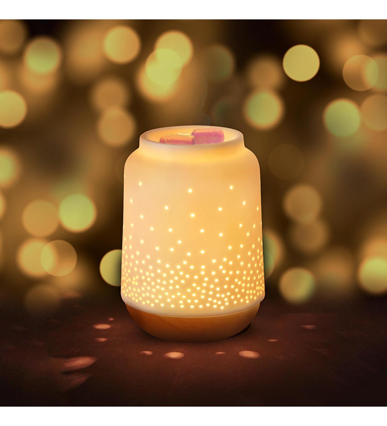 Siaxolo Ceramic Wax Warmer - Fragrance Wax & Candle Warmer for Home Office | Perfect Gift for Moms & Women - Buy Online on GoSupps.com