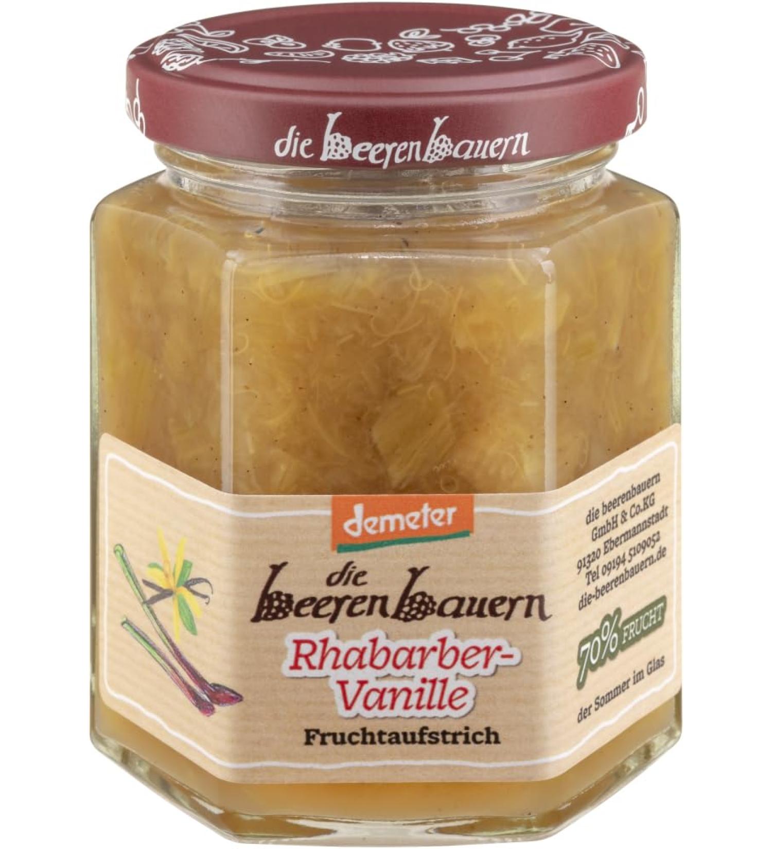 Die Beerenbauern The Berry Farmers Set of 6 Organic Vanilla Spreads (200 g)