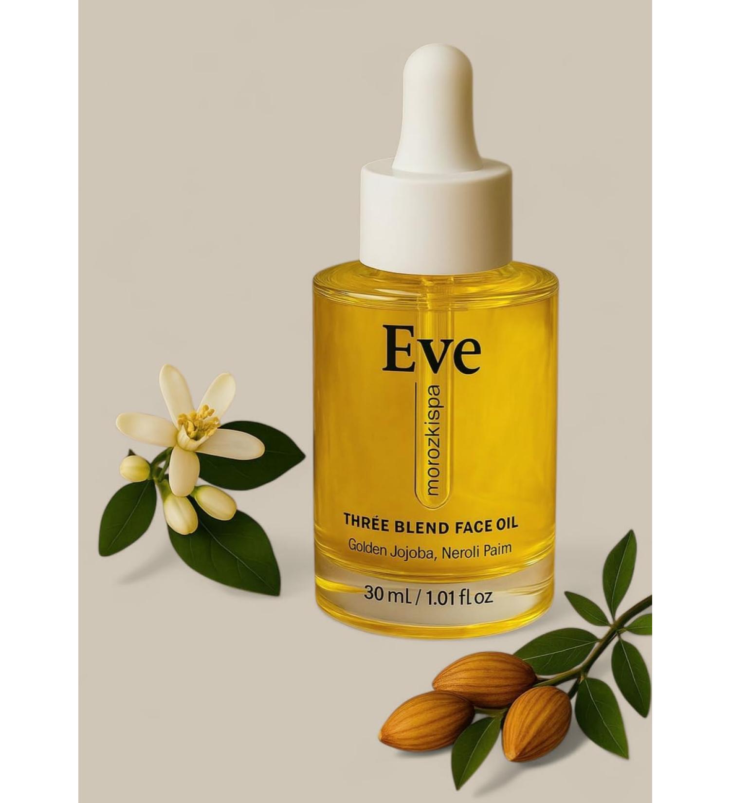 MOROZKISPA Eve Face Oil Jojoba & Neroli Facial Oil Lightweight Fast-Absorbing Glow Oil for Dry Sensitive & Combination Skin Daily Skincare for Women & Men - Buy Online on GoSupps.com