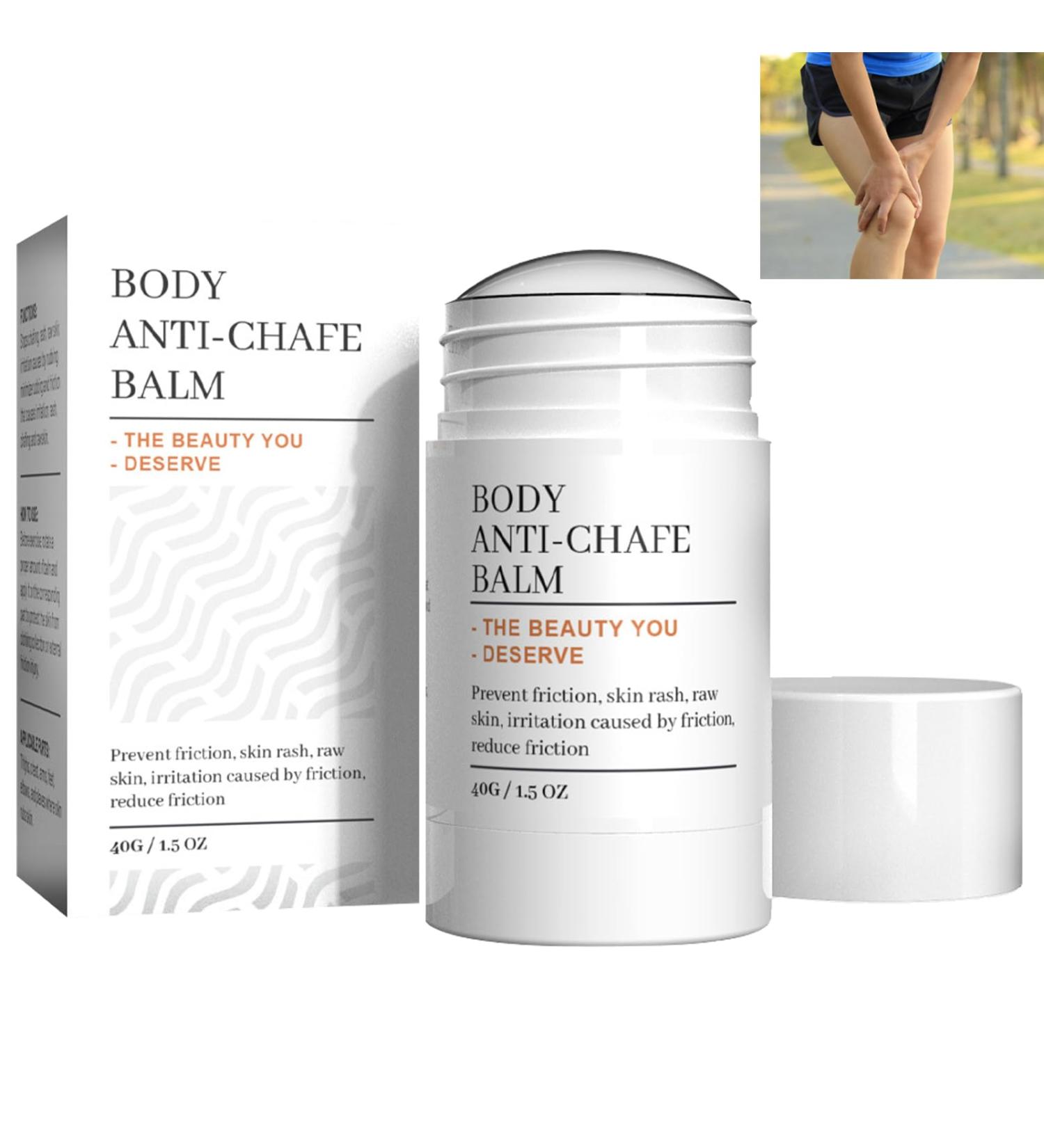 KOAHDE Thigh Rescue Cream Thigh Rescue Anti Chafe Stick Thigh Rubbing Balm Coconut Anti Chafe Balm Thigh Rescue Anti Friction Stick Body Anti Scratch Gel Protection Against Body Skin Friction 40G - Buy Online on GoSupps.com