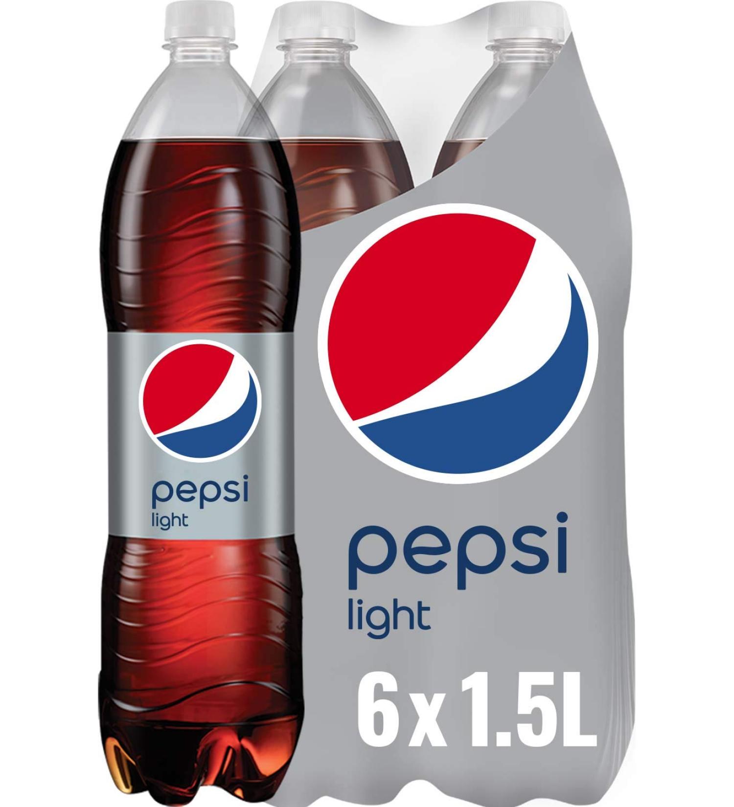 Pepsi Light pack de 6 x 1 5 L)