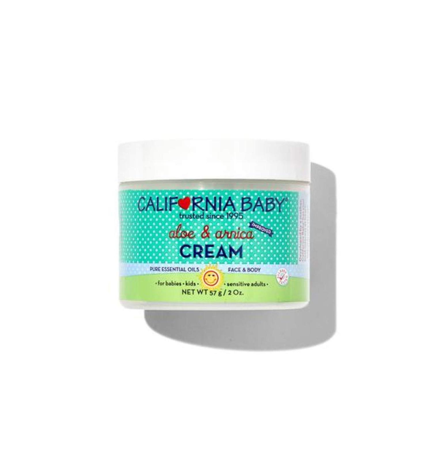 California Baby Aloe Vera Cream 2 oz - Soothing and Hydrating Formula - Buy Online on GoSupps.com