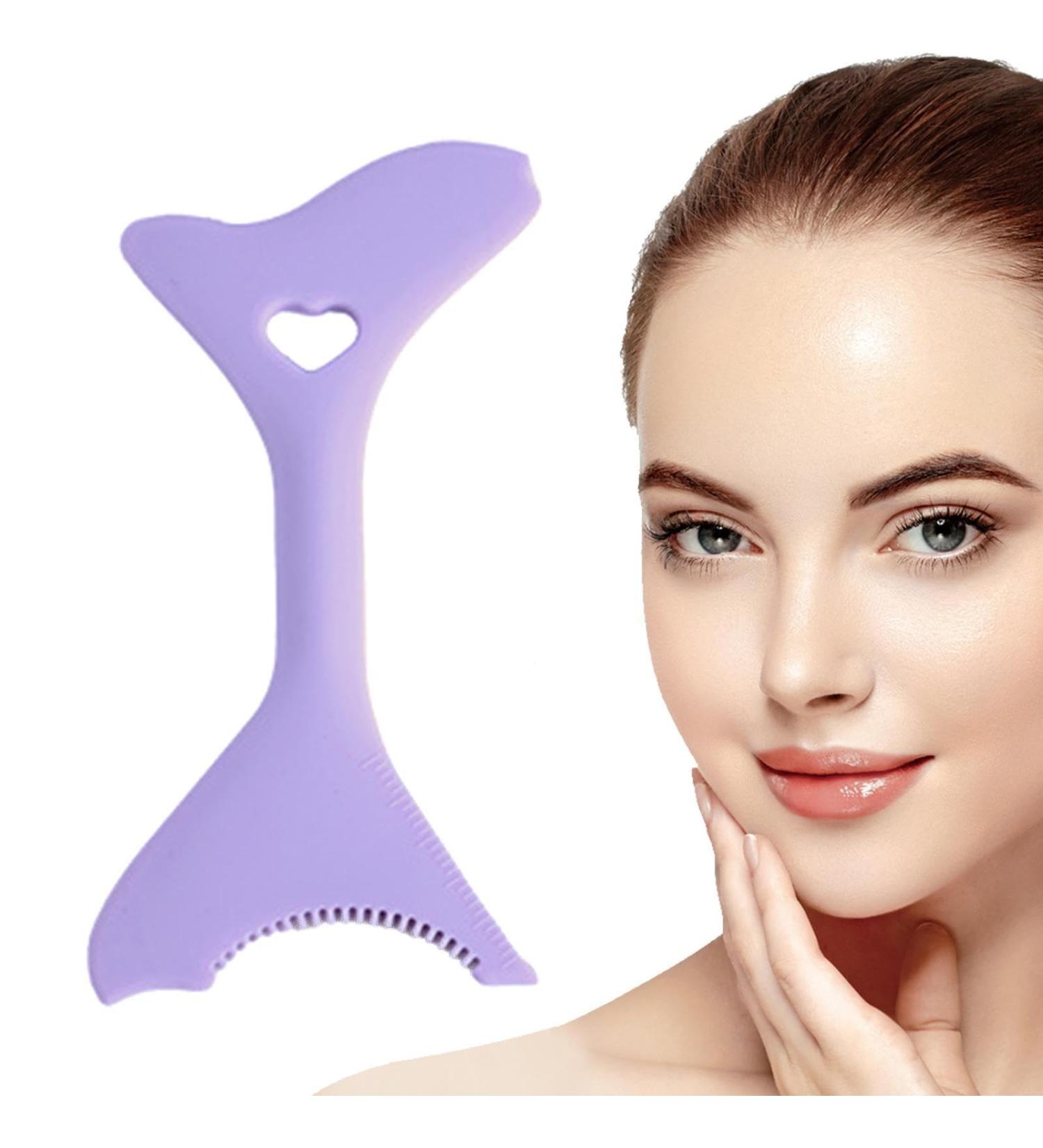 Eyeliner Guide Tool Portable and Lightweight Eyeliner Stencils Mascara Shield for Beginners Eyebrow Stencils for Winged Eyeliner Lashes Lip Liner Eloisa Purple - Buy Online on GoSupps.com