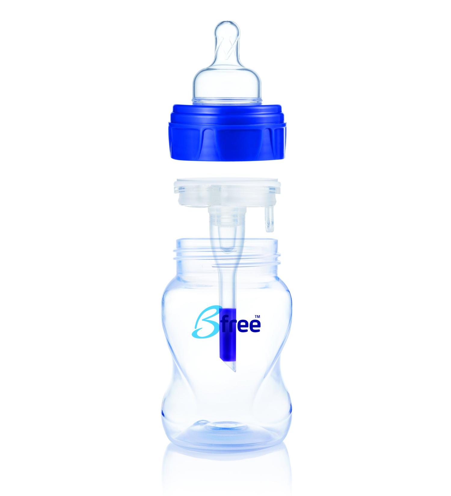 Bfree BPA-Free Anti-Colic Eco Mini Classic Baby Bottle 5.5 oz Translucent - Single 5.5 Ounce - Buy Online on GoSupps.com