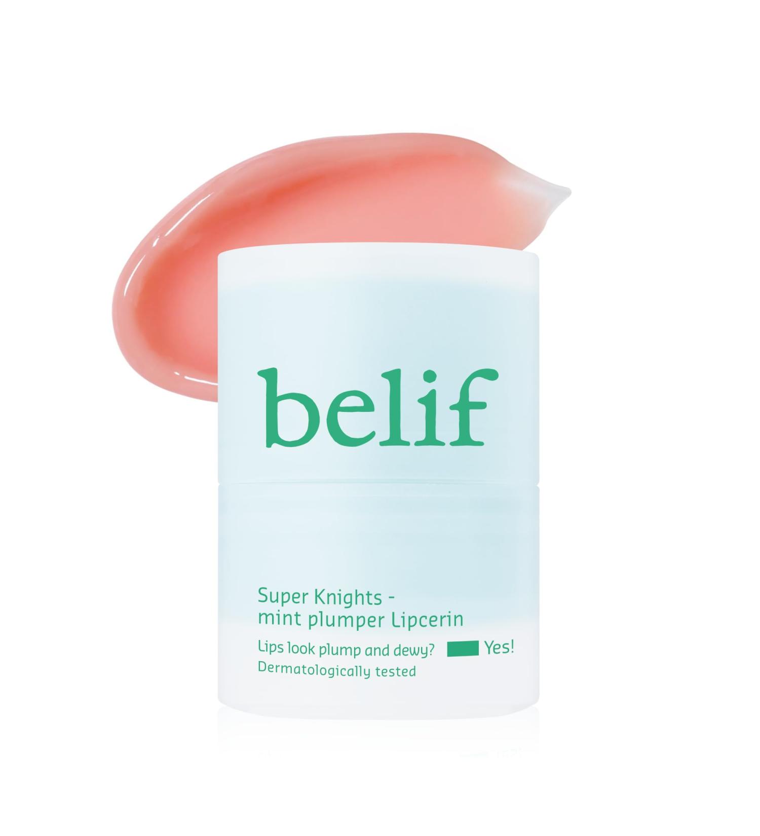 belif Super knights Soin des l vres repulpant la menthe | Effet frais menthol hydrate revitalise stimule le collag ne soin cor en beaut K-beauty (15 ml) - Buy Online on GoSupps.com