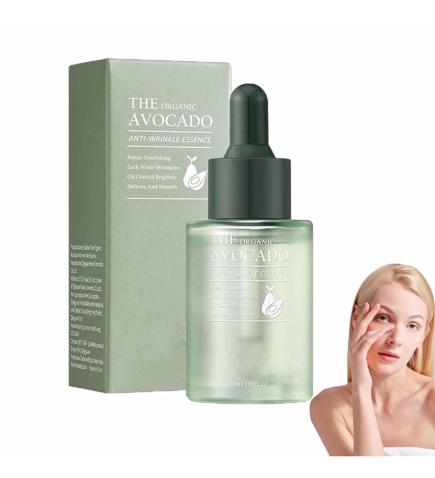 EXQST Avocado AntiWrinkle Serum Moisturizing Serum AntiWrinkle AntiAging Facial Serum Organic Avocado Nourish Serum Facial Skin Care Moisturizing Serum - Buy Online on GoSupps.com