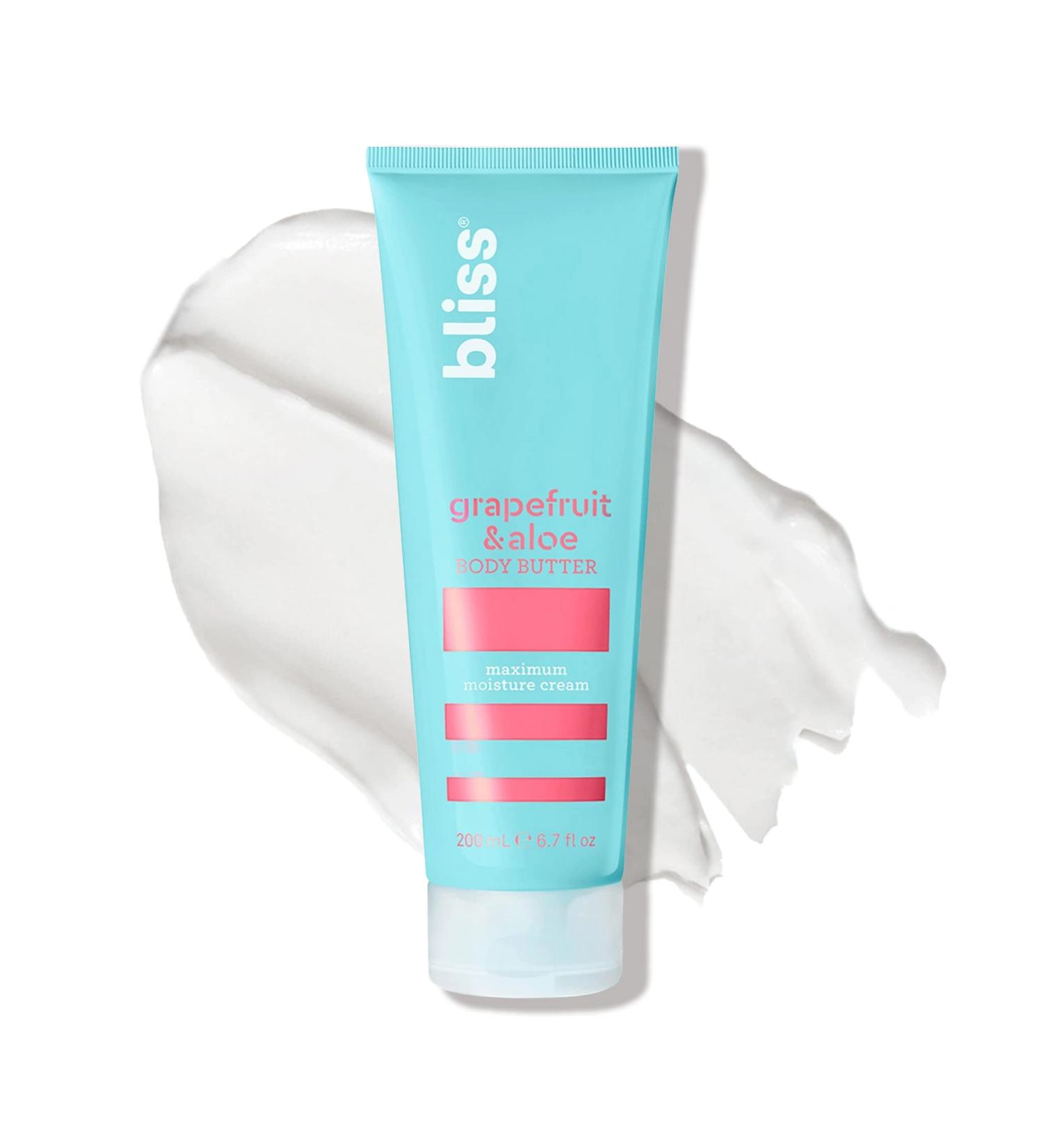 Grapefruit & Aloe Body Butter - 6.7 Fl Oz Moisturizer for Dry Skin - Vegan & Cruelty-Free - Long-Lasting Moisture Cream for Women & Men - Buy Online on GoSupps.com