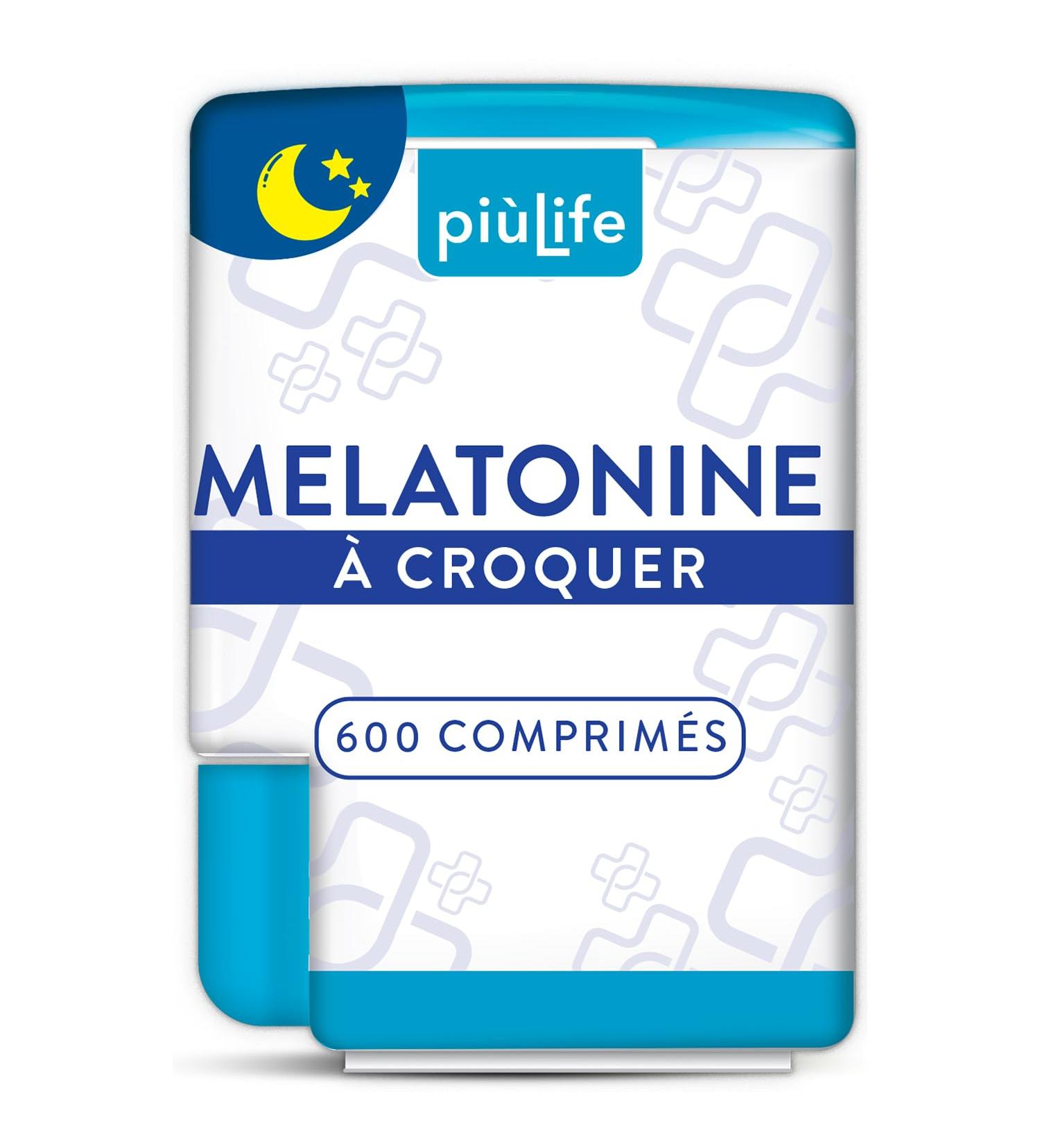 Melatonine 1 9 mg Bien Dormir Sommeil Adulte Pi Life 2 Par Dose Endormissement Adulte Dormir Rapidement Zzz Sommeil R parateur Att nuer Le Jet-lag 600 Comprim s - Buy Online on GoSupps.com