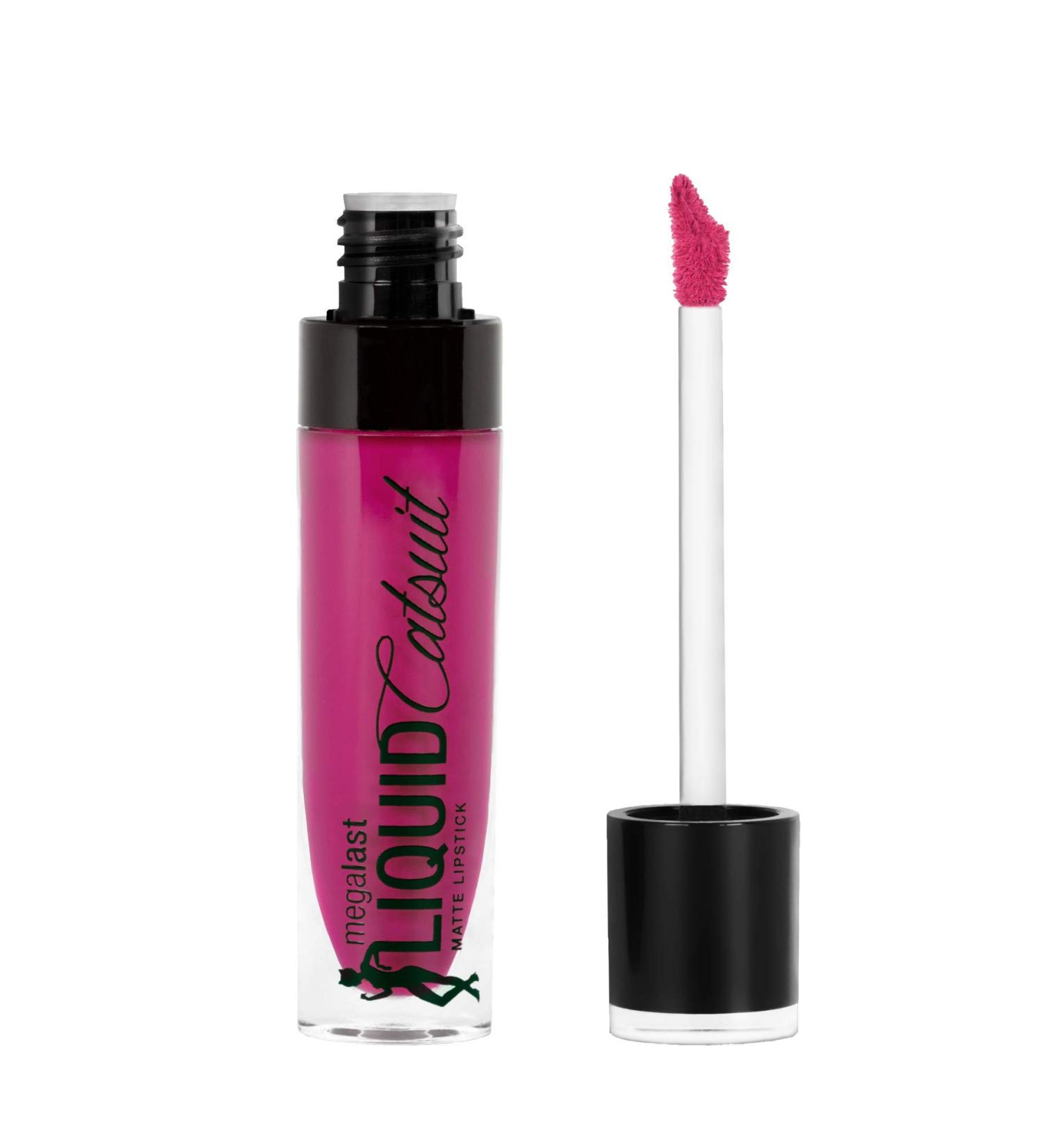 Wet n Wild MegaLast Liquid Catsuit Matte Lipstick - Nice To Fuchsia 0.21 Ounce - Long-Lasting Lip Color - Buy Online on GoSupps.com