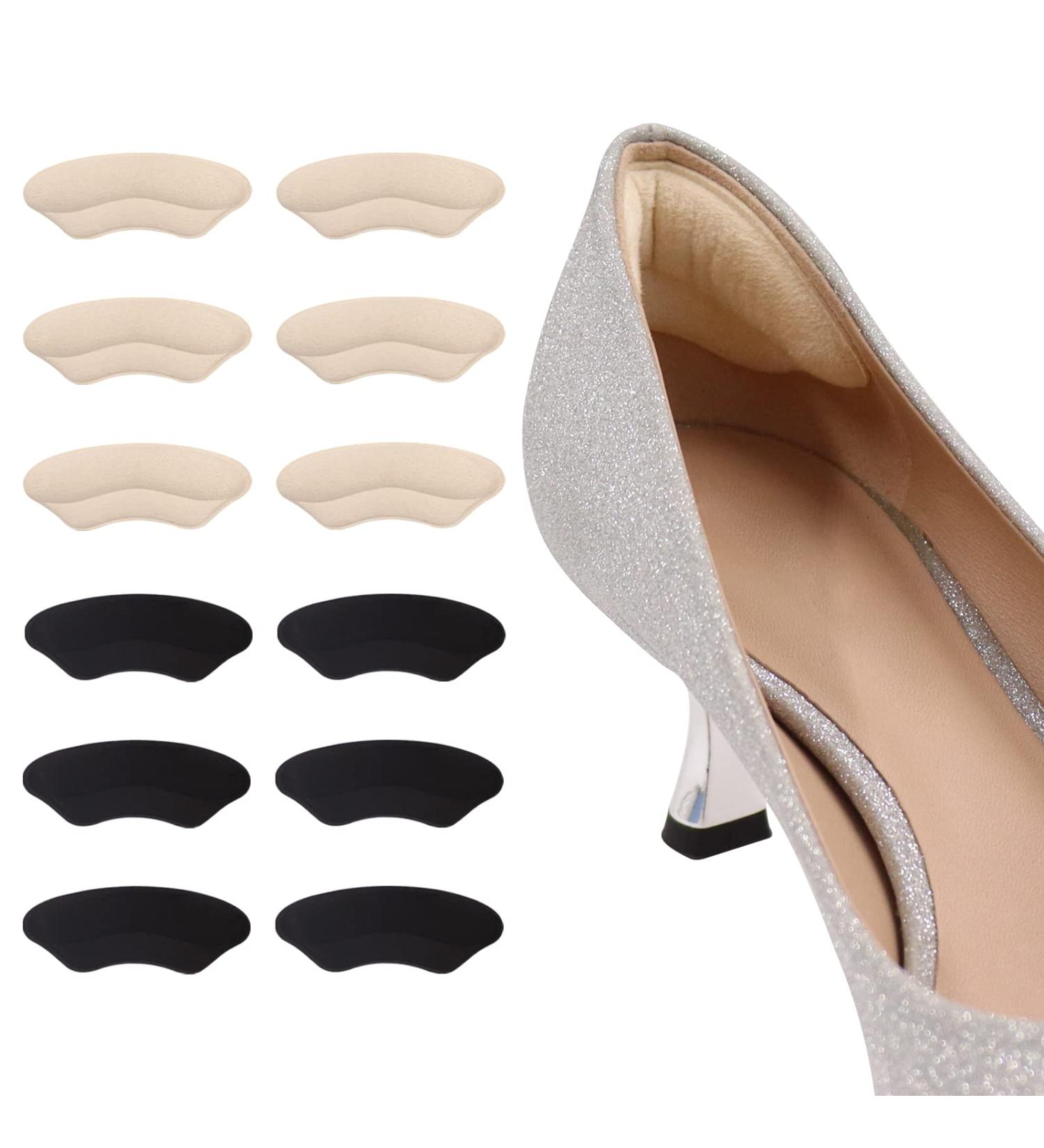 Heel Cushion Inserts - 12 PCs Unisex Heel Protection for Large Shoes Prevents Abrasion & Sliding - Buy Online on GoSupps.com