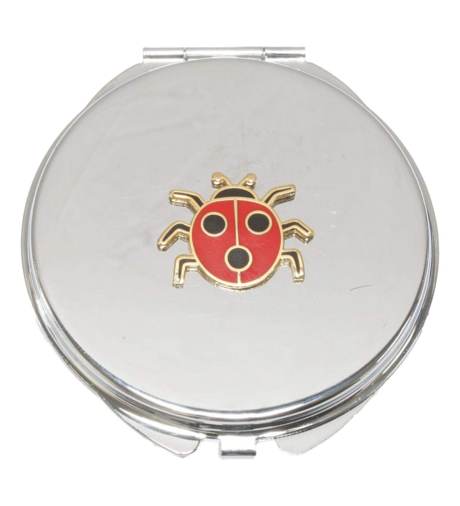 Ladybird Compact Mirror Handbag Gift With Free Engraving 210 - Buy Online on GoSupps.com