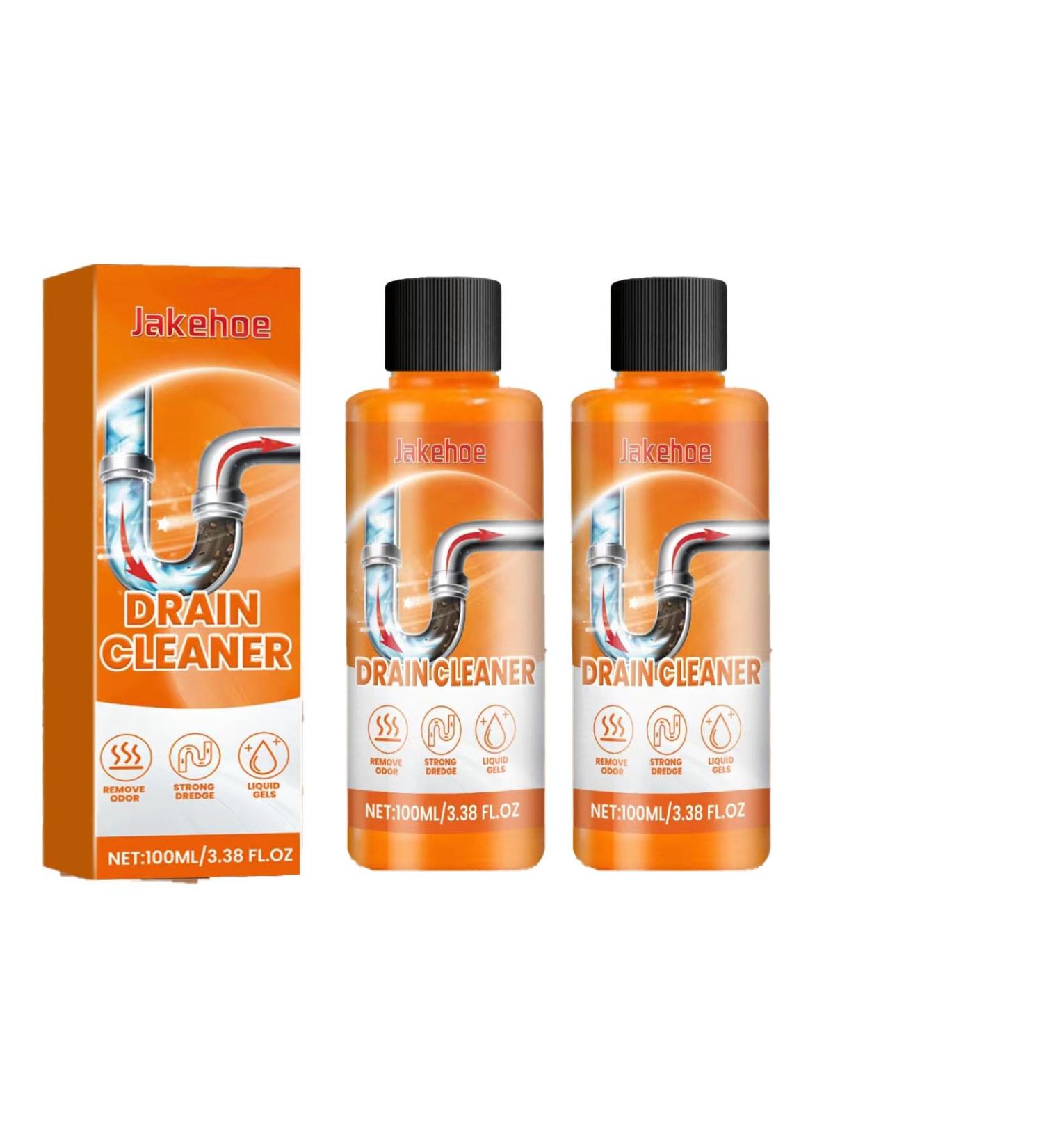 Sink and Drain Cleaner Quick Drain Cleaner Dissolves Clogs For All Pipes (2piece) - Buy Online on GoSupps.com