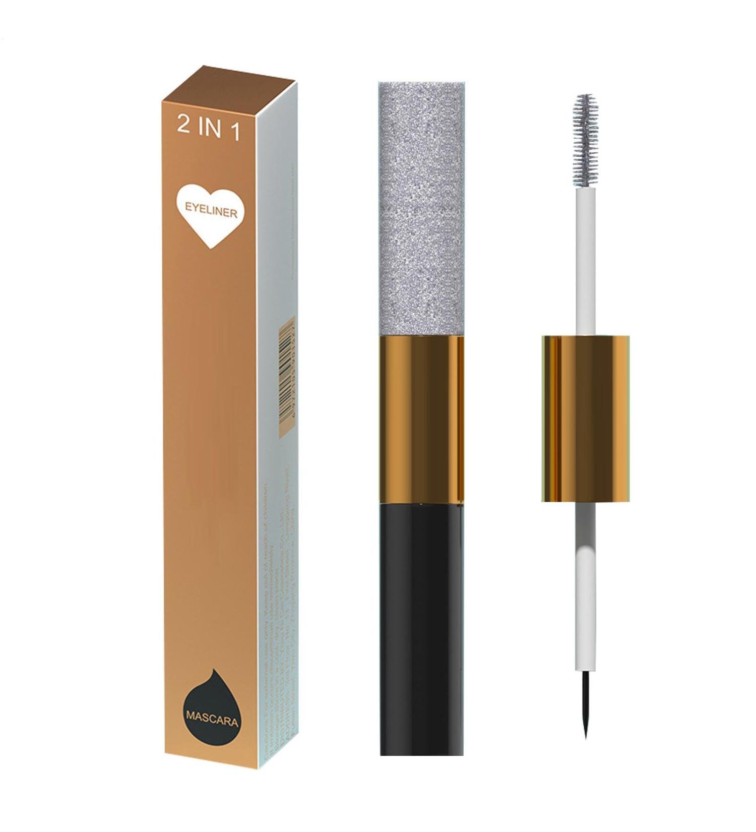 Washable mascara eye makeup glitter mascara volumizing and lengthening mascara - Glitter mascara and waterproof eyeliner for women adults friends and beauticians - Buy Online on GoSupps.com