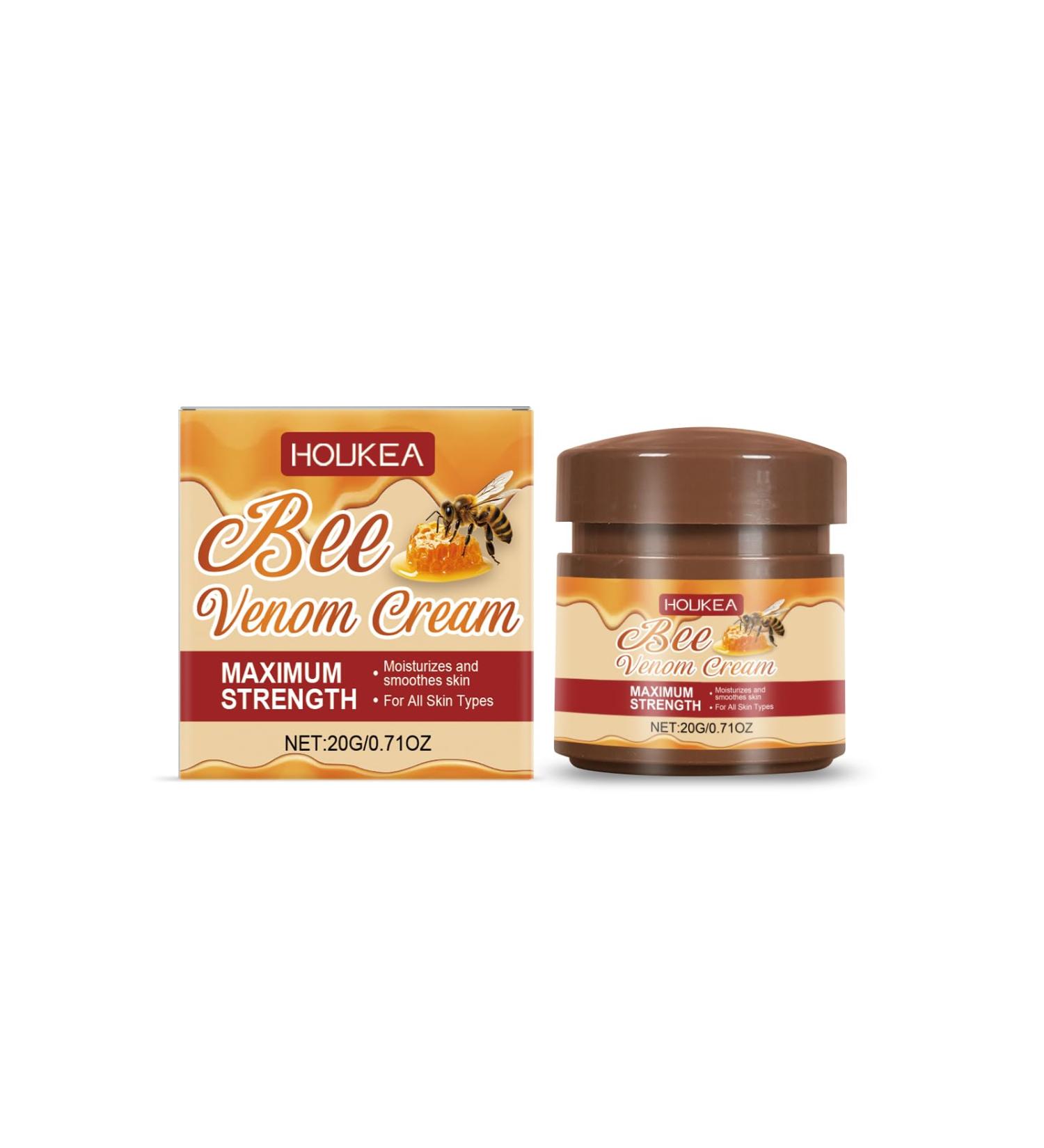 JOYVOIDX Bee Venom Moisturizing Cream Daily Soothing & Hydrating Formula with Natural Ingredients for Skin Comfort and Nourishment All Skin Types 0.71oz - Buy Online on GoSupps.com