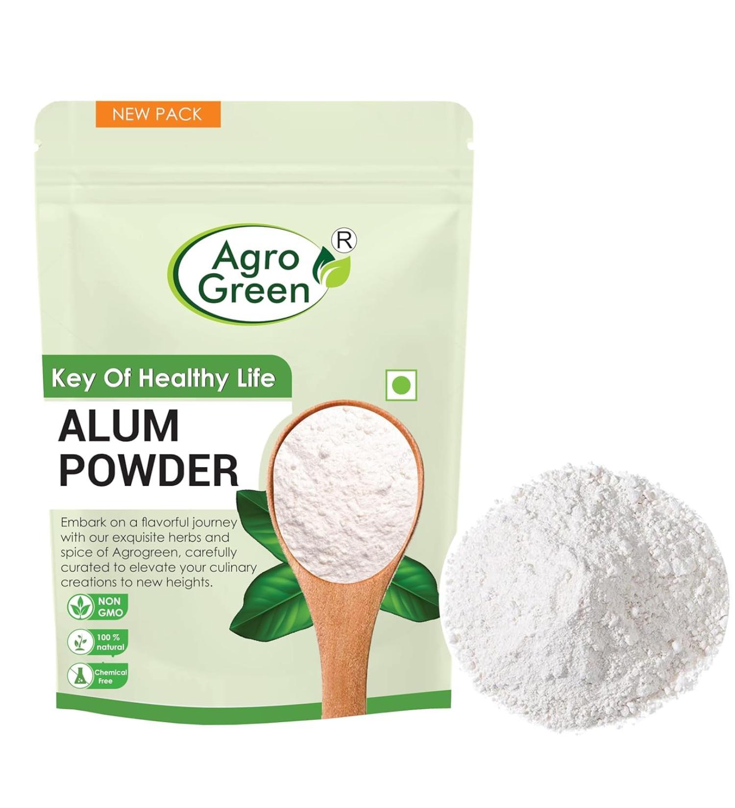 Pure Alum Stone Natural Powder 200 GM