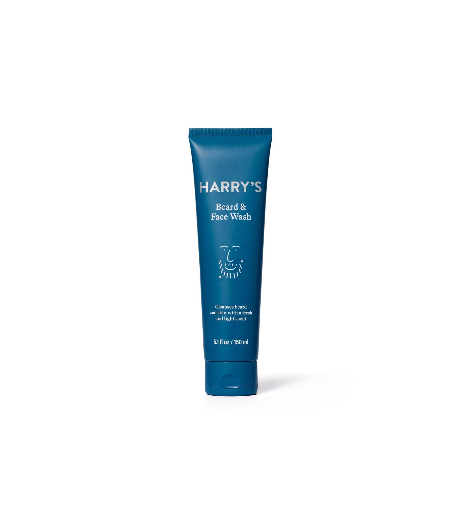 Harry's Beard and Face Wash with Willow Bark Extract, Non-drying Formula, 5.1 FL Oz - Buy Online on GoSupps.com