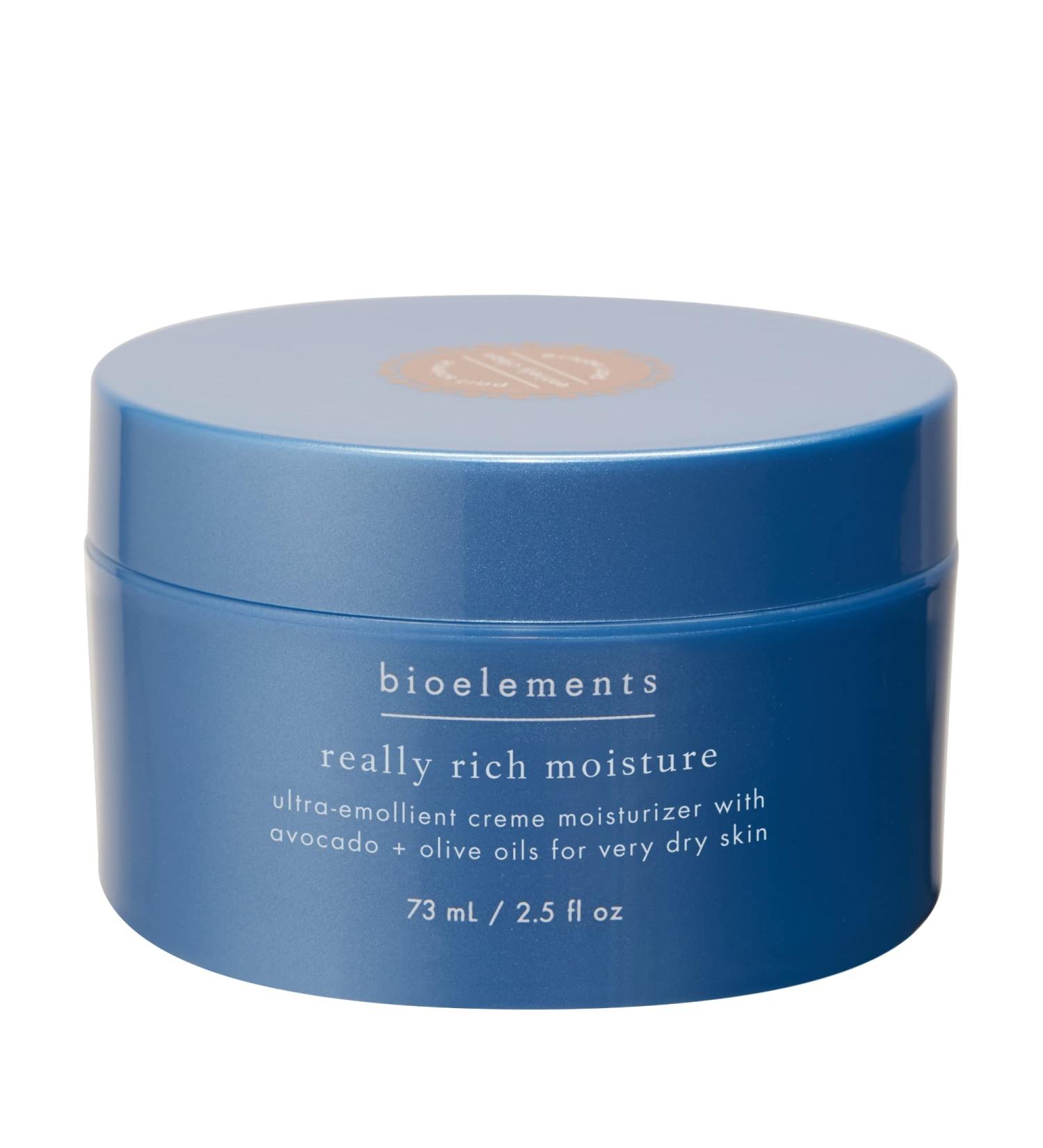 Bioelements Really Rich Moisture 2.5 fl oz - Ultra Emollient Cream for Very Dry Skin - Vegan, Gluten Free, Cruelty-Free - Buy Online on GoSupps.com