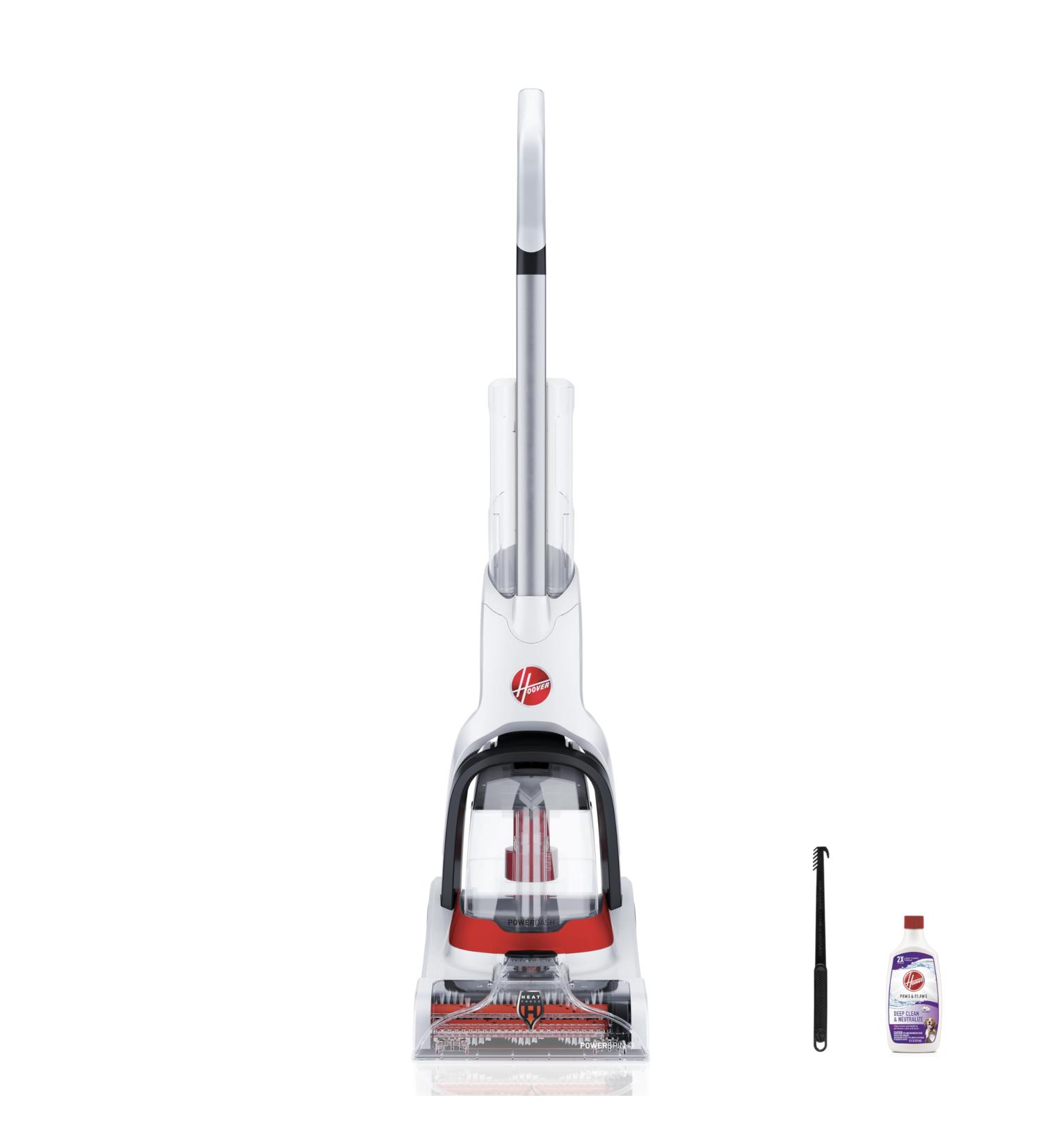 Hoover PowerDash Compact Carpet Cleaner FH50711CN PowerDash White & Red - Buy Online on GoSupps.com