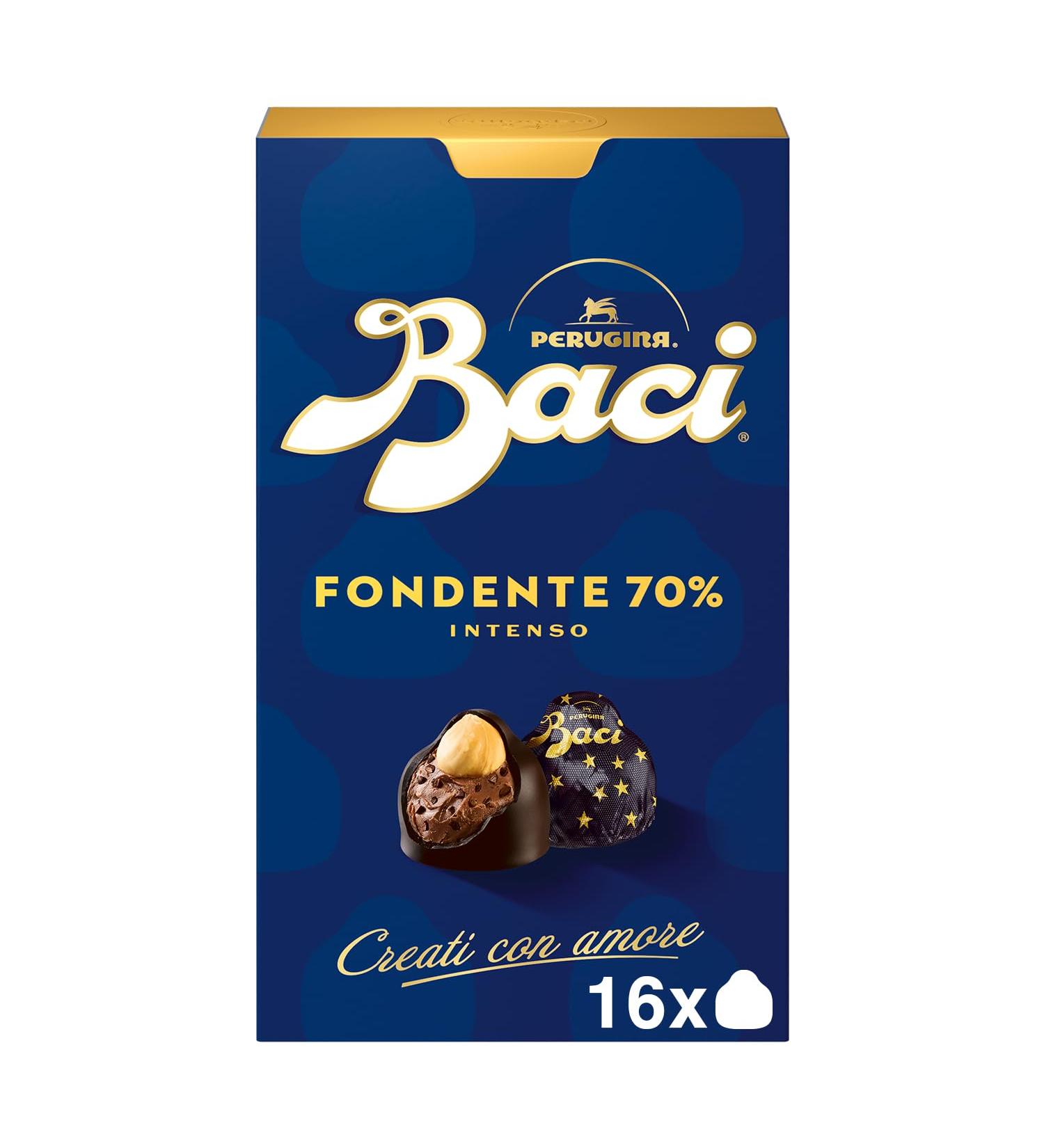 BLACK CHOCOLATE PERUGINA BACI 70% 200GR - Buy Online on GoSupps.com