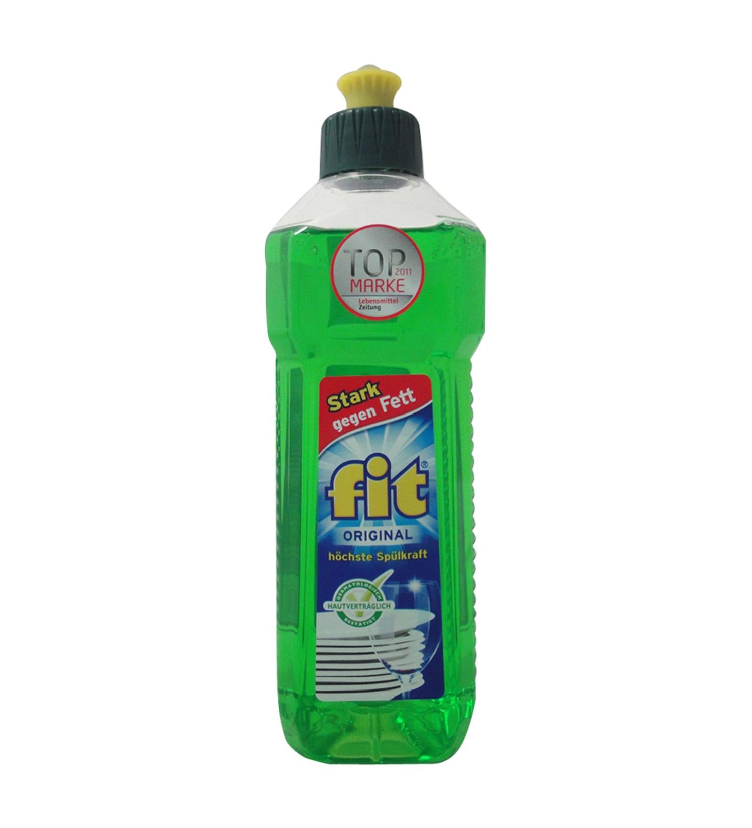 fit dishwashing liquid 3-pack (3 x 500 ml) dishwashing detergent cleaning agent dishwashing liquid
