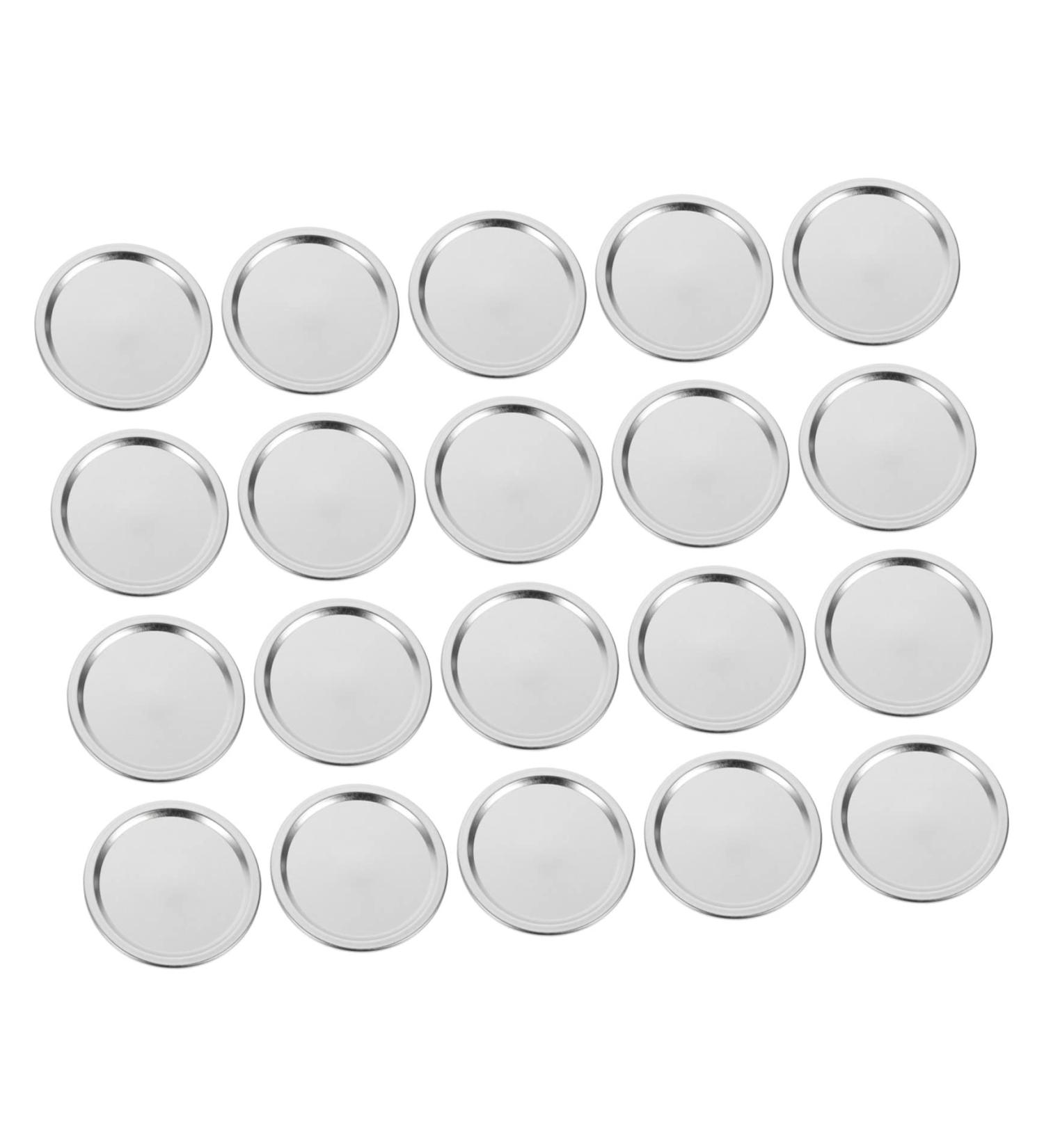 MAGICLULU 40 Pcs Mason Jar Caps Canning Lids Canning Jar Caps Canning Jar Closures Mason Jar Lids Dishwasher-safe Jar Lids Split Type Can Lid Supplies Sealing Cap Bottle Cap Iron - Buy Online on GoSupps.com
