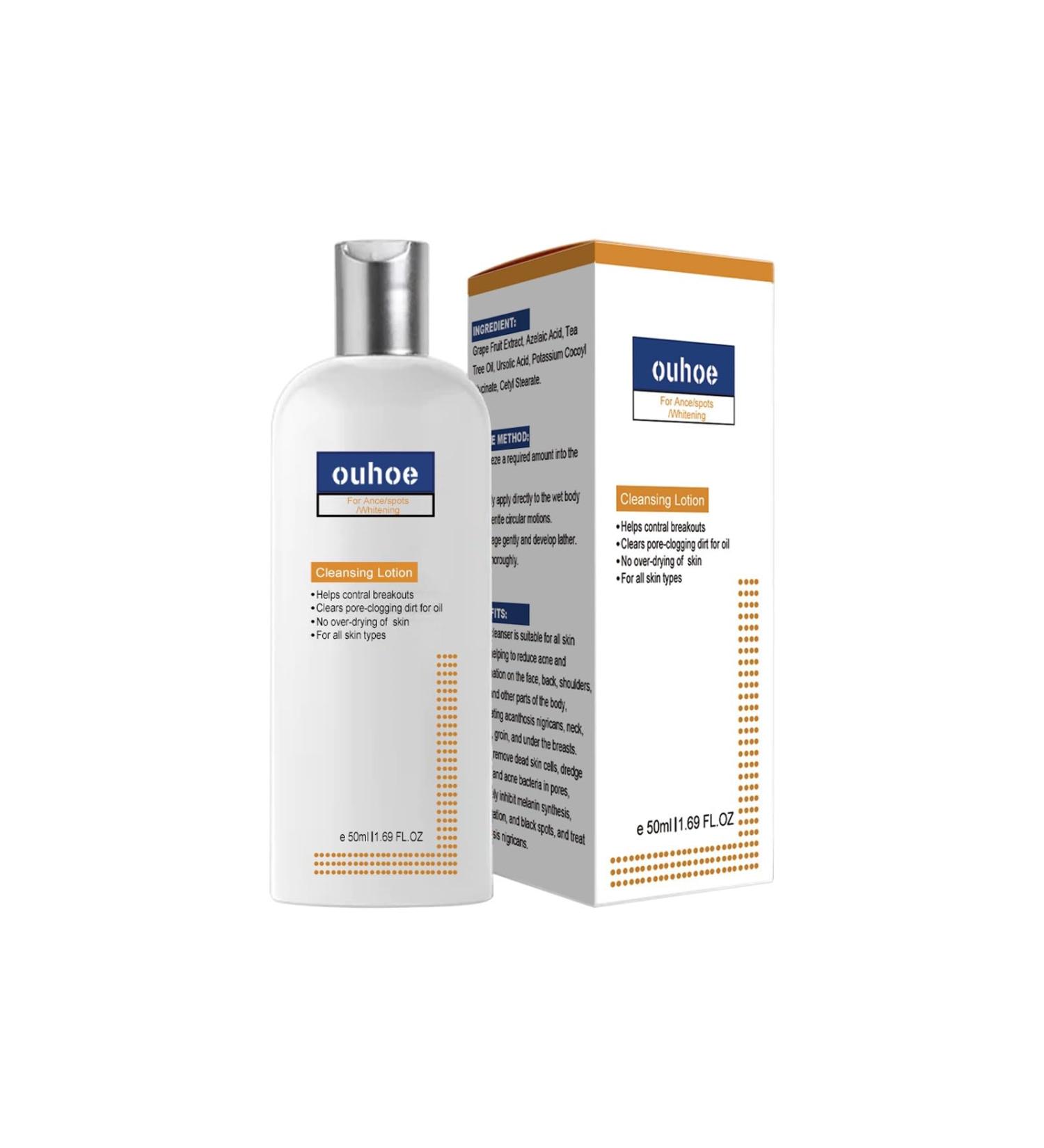 Acne & Spots Cleansing Lotion Relief 50ml | Facial Cleanser for Dry Skin - Reduce Dullness - Buy Online on GoSupps.com