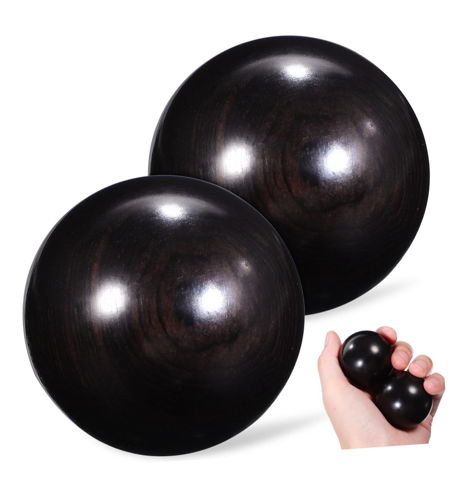 Fomiyes 2st Chinese Health Massage Balls - Premium Massage & Fitness Balls for Baby Bottle Brush & Wood Gauge | Improve Wellness Anytime - Buy Online on GoSupps.com
