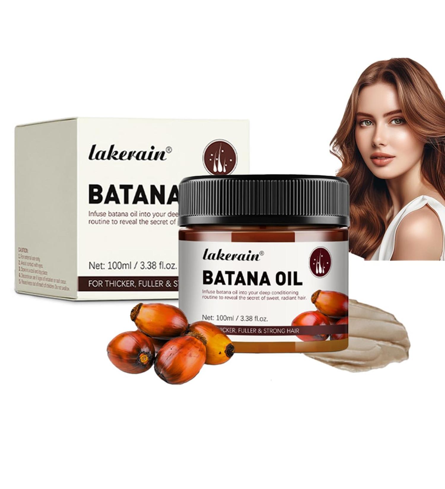 Baorder 100ML Raw Batana Oil for Healthy Hair 100 Natural Pure Unrefined and Authentic Cold Pressed Organic Sebi Batana Oil from Honduras Prevents Hair Loss Restores Damaged Hair - Buy Online on GoSupps.com