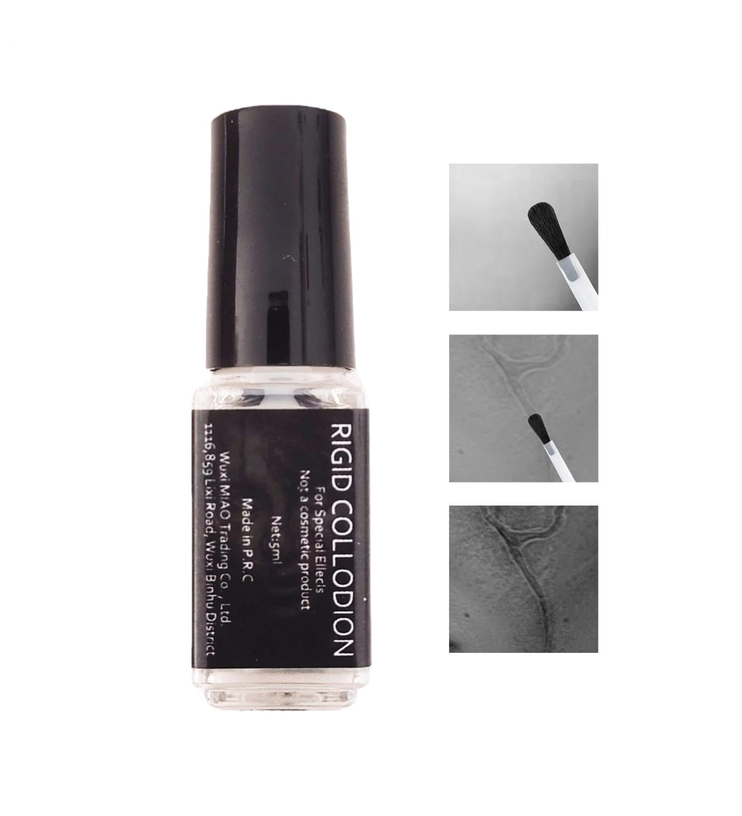  Pekoluta Liquid Scar Makeup - 5ml Liquid Paint for Halloween Scars Personal Body Makeup for Face Skin Body Costume Cosplay Halloween Photography Party Show - Buy Online on GoSupps.com