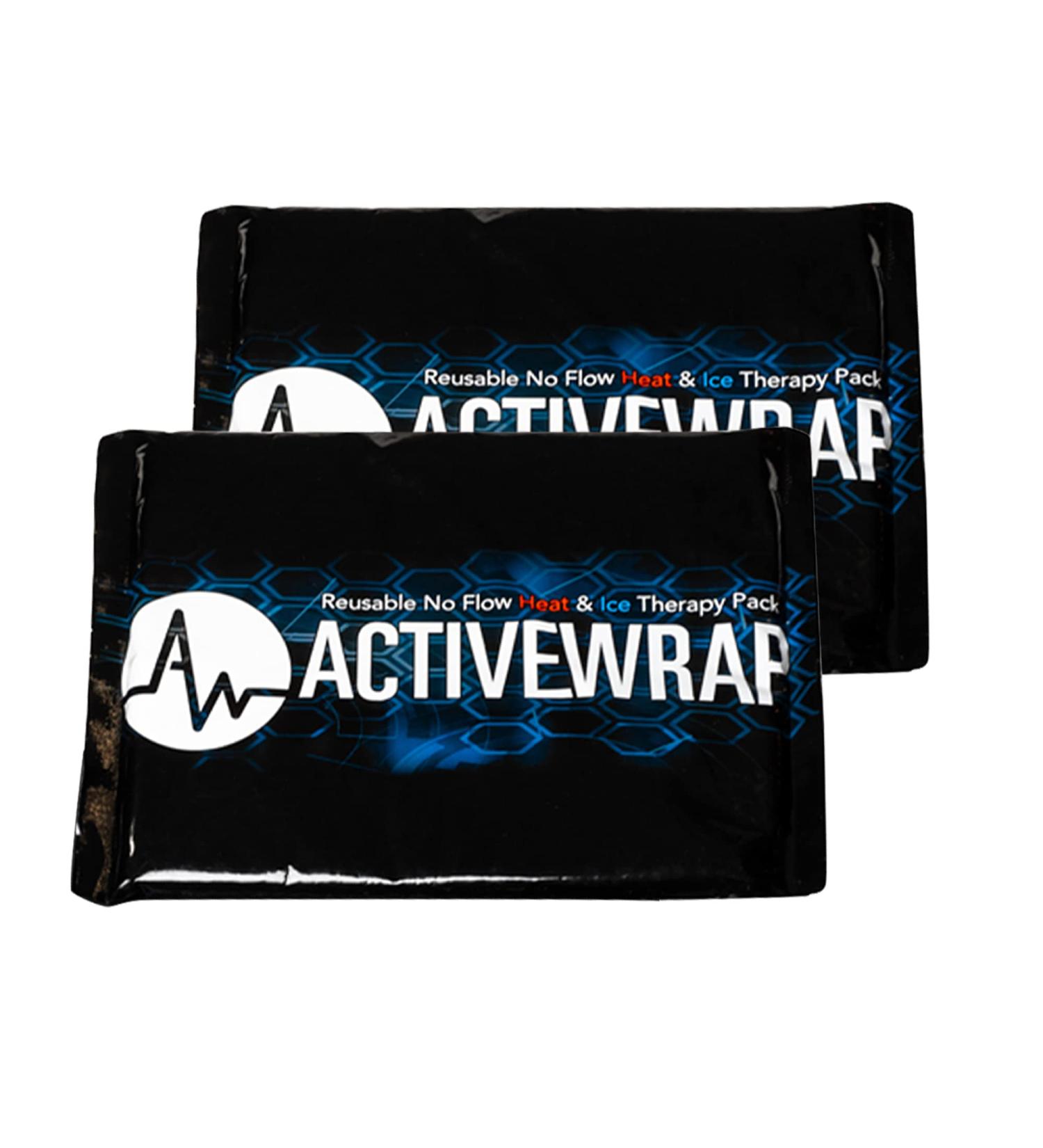 ActiveWrap Large Reusable Gel Hot Cold Packs for Pain Management & Injury Recovery - Buy Online on GoSupps.com