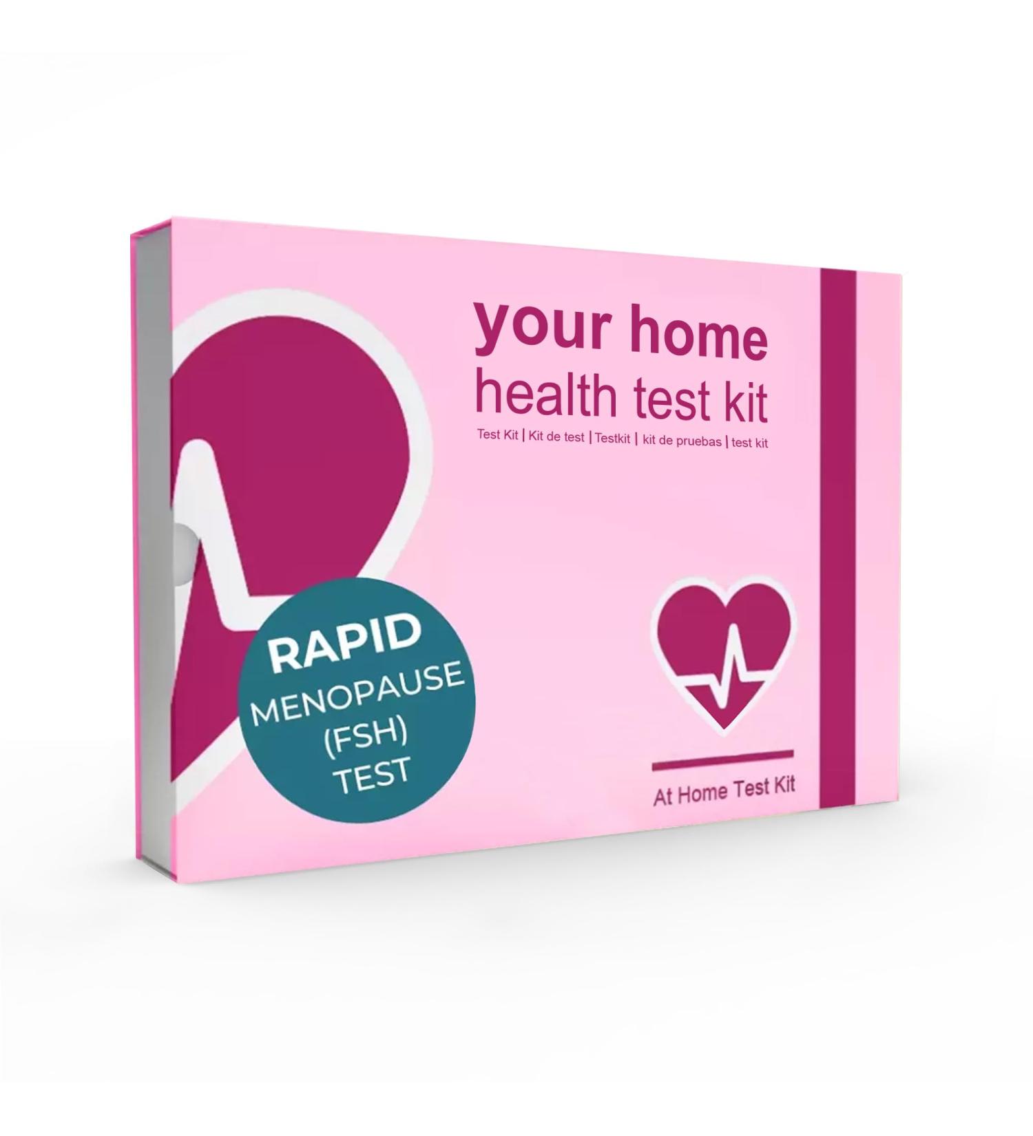 Home Menopause Test Strips - 3-Minute Results | FSH Indicator for Perimenopause Levels (2 CT - Buy Online on GoSupps.com