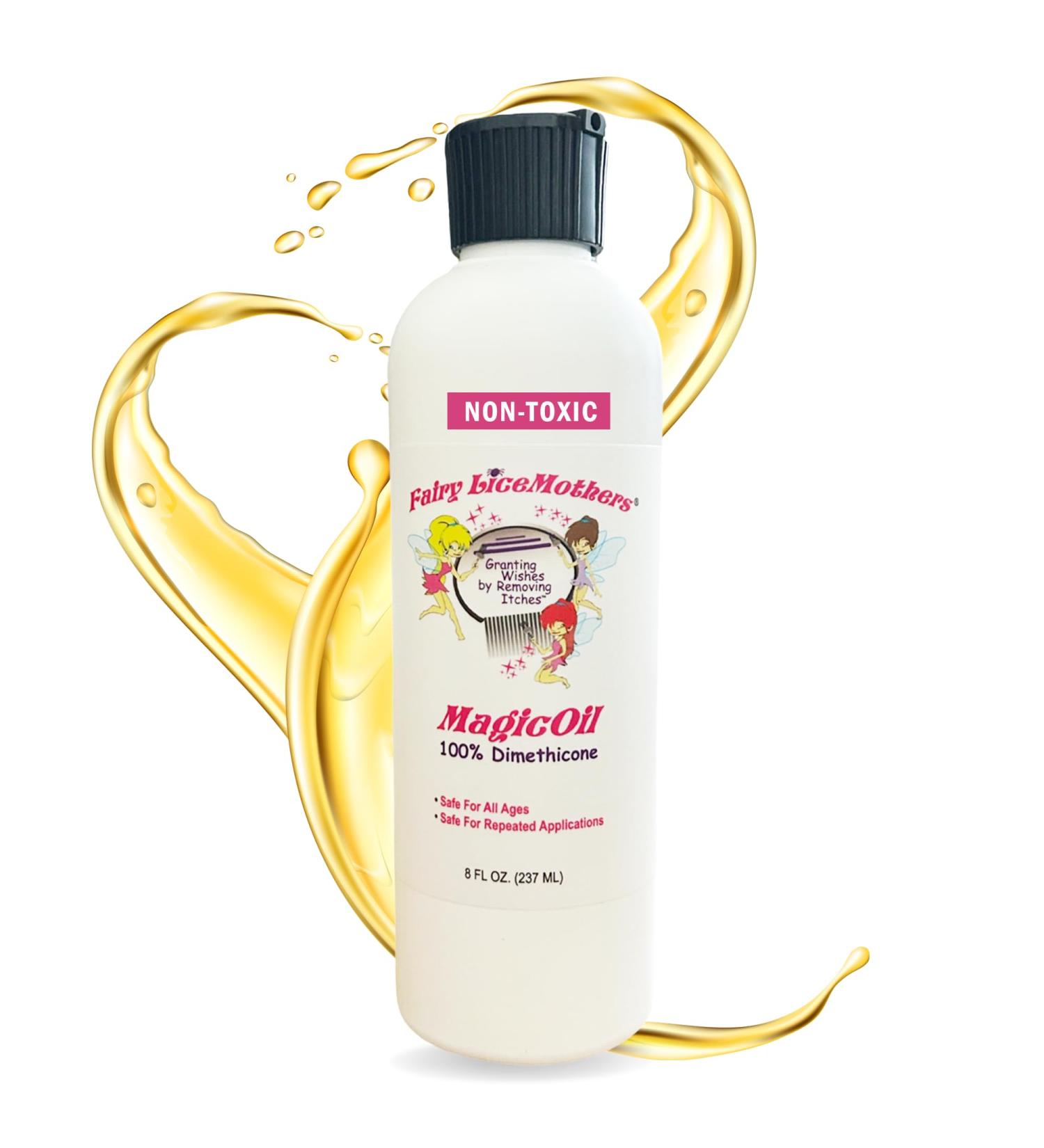 MagicOil Lice Removal Oil | Gentle Head Lice Treatment for Kids | Effective Lice Defense | 8 fl Oz - Buy Online on GoSupps.com