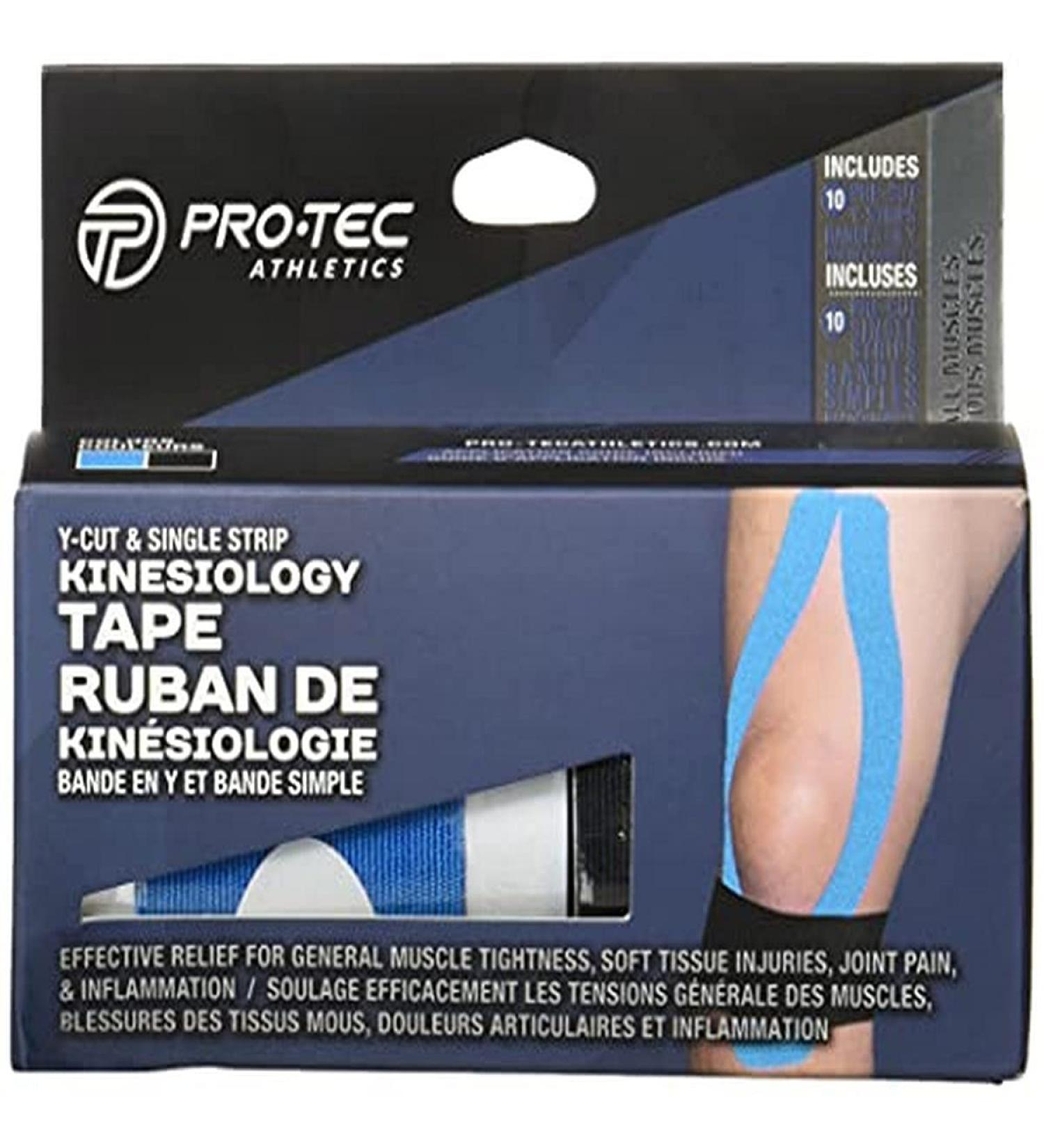 Pro-Tec Kinesiology Tape Blue/Black - One Size | Pro-Tec Athletics - Buy Online on GoSupps.com