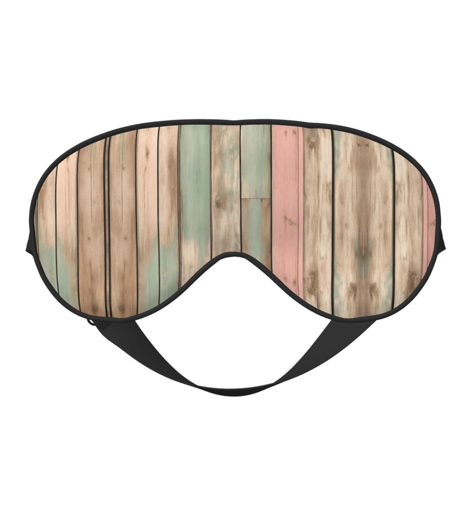 Ultra-Soft Light-Blocking Eye Mask - Striped Checked Print for Optimal Comfort & Restful Sleep | International Shipping Available - Buy Online on GoSupps.com