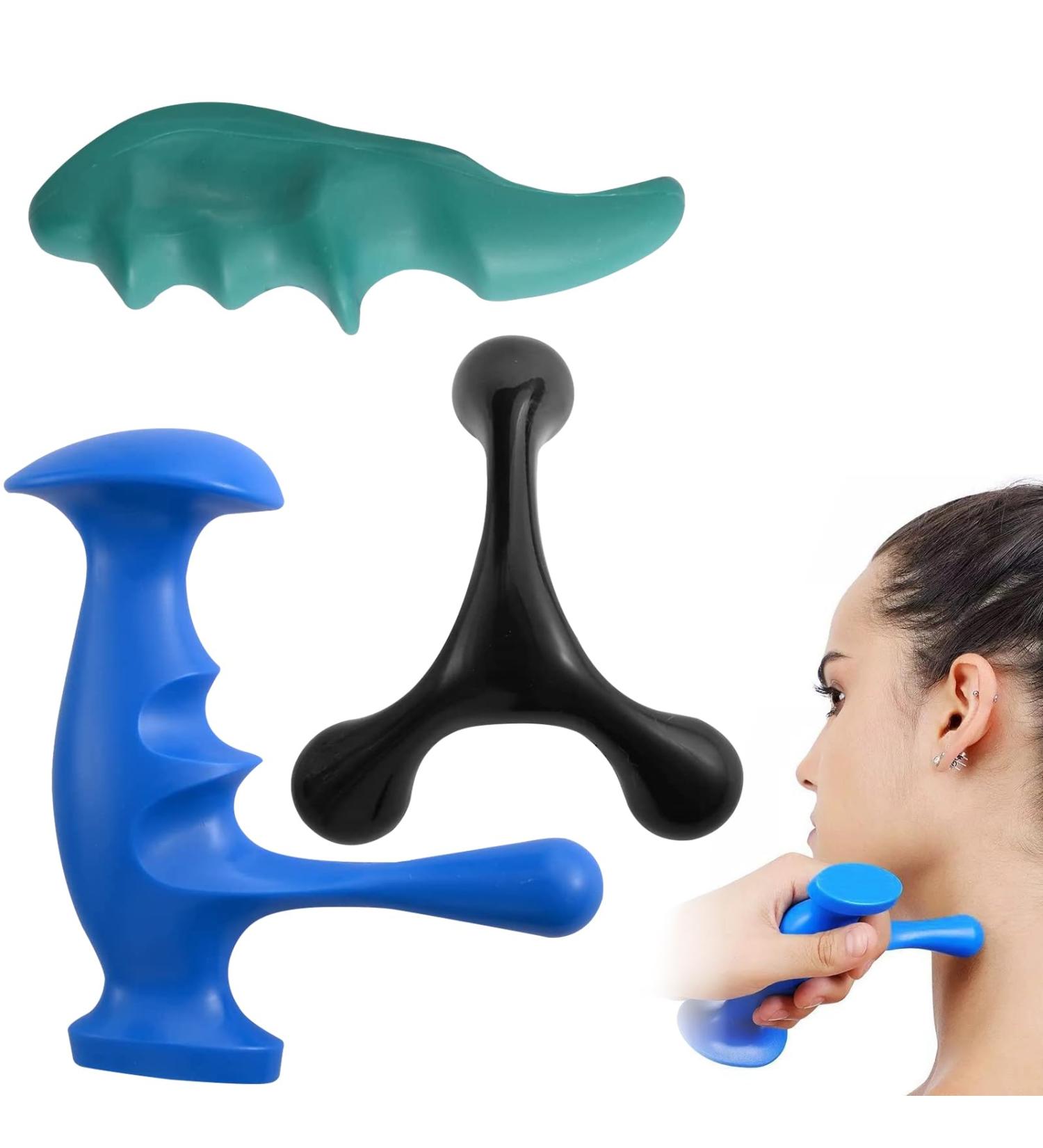 Toatelu 3-Piece Acupressure Massage Tool Set Trigger Point Relief for Neck Arms & Legs | Stress Relief Massager - Buy Online on GoSupps.com