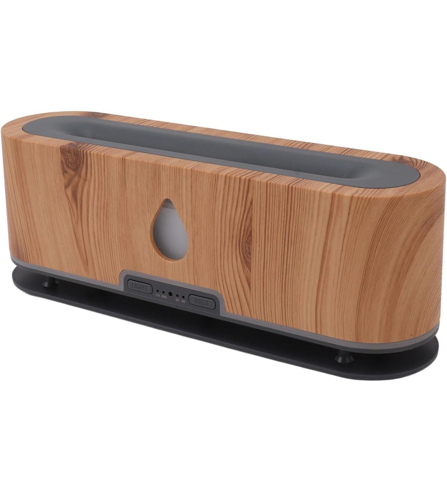 Multifunctional Noiseless Colorful Light Aromatherapy Diffuser with Remote Control - Perfect for Home & Office (UK Plug - Buy Online on GoSupps.com