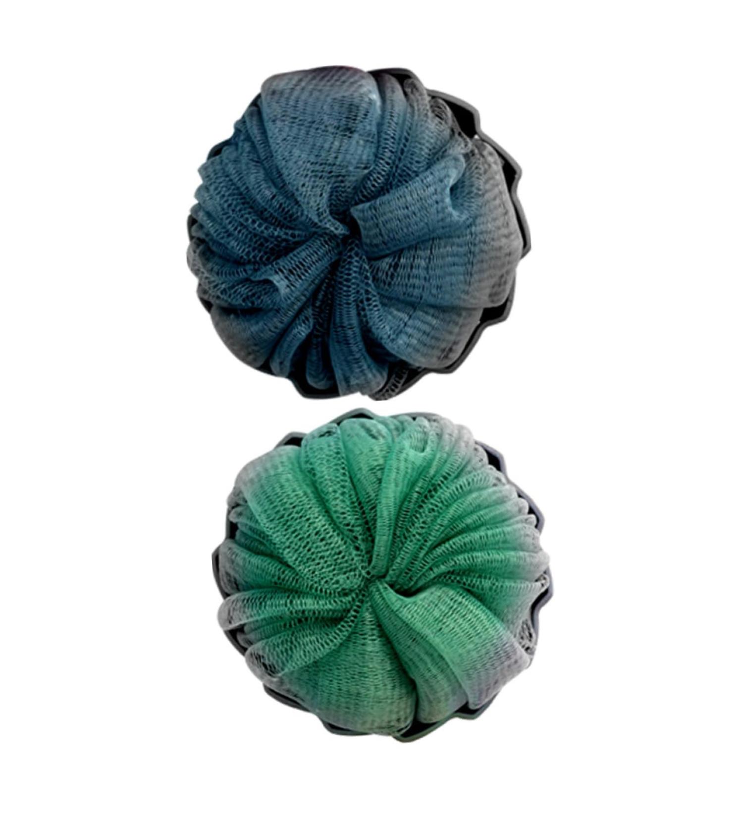2pcs Pumpkin Bath Balls - Super Soft Loofah & Back Scrubber Cleaning Tools for Body & Toilet | Men's Toiletries - Buy Online on GoSupps.com