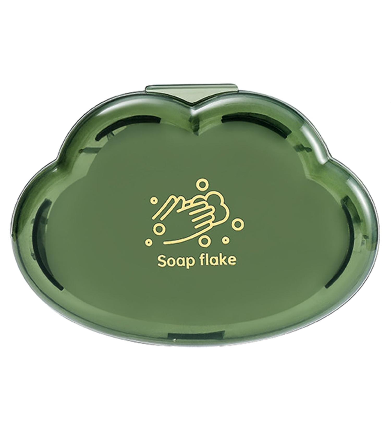 50 Pieces/Pack Portable Soap Sheets for Travel Convenient Shape Boxed Soap Tablets Hand Washing Solution Soap Flakes Green - Buy Online on GoSupps.com