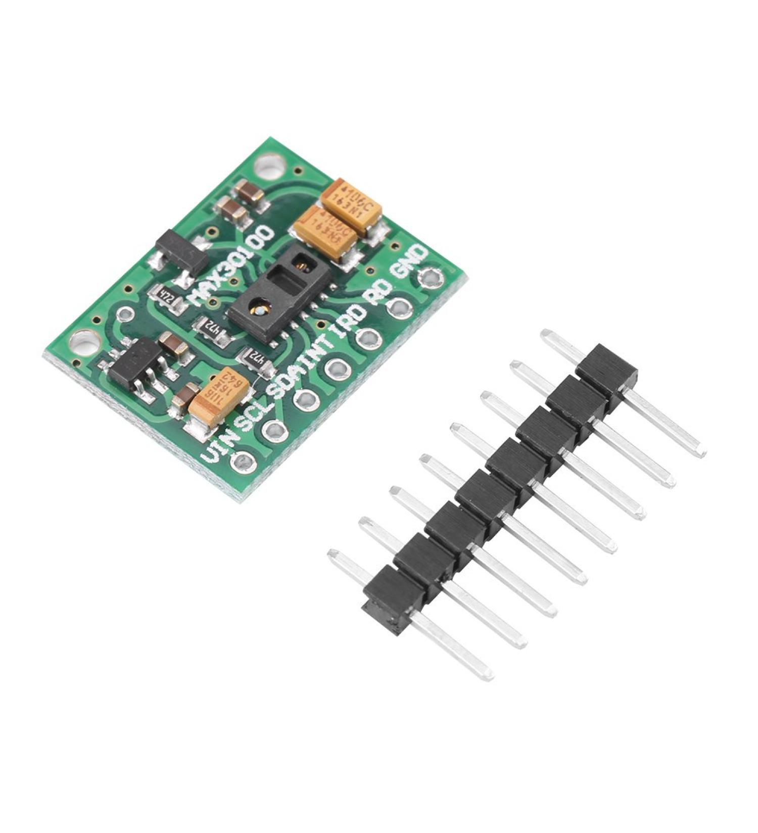 MAX30100 Heart Rate Monitor Sensor Module - Integrated LEDs & Programmable Sampling Rate for Assistive Devices | International Shipping Available - Buy Online on GoSupps.com